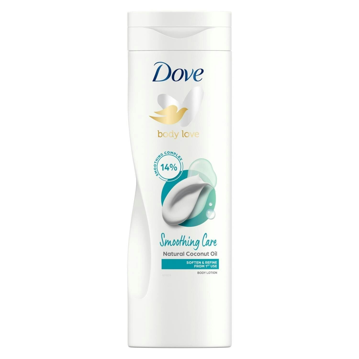 Dove Body Love Smoothing Care Body Lotion With Coconut Oil, 400Ml 12 Pack - Image 2