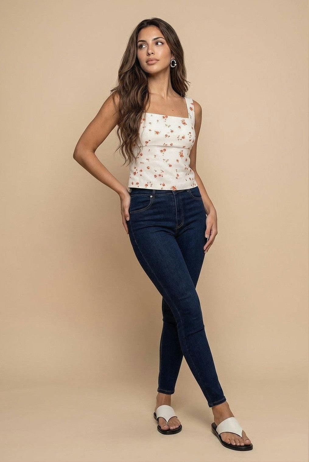 Urban Bliss Indigo Skinny Jean - 12