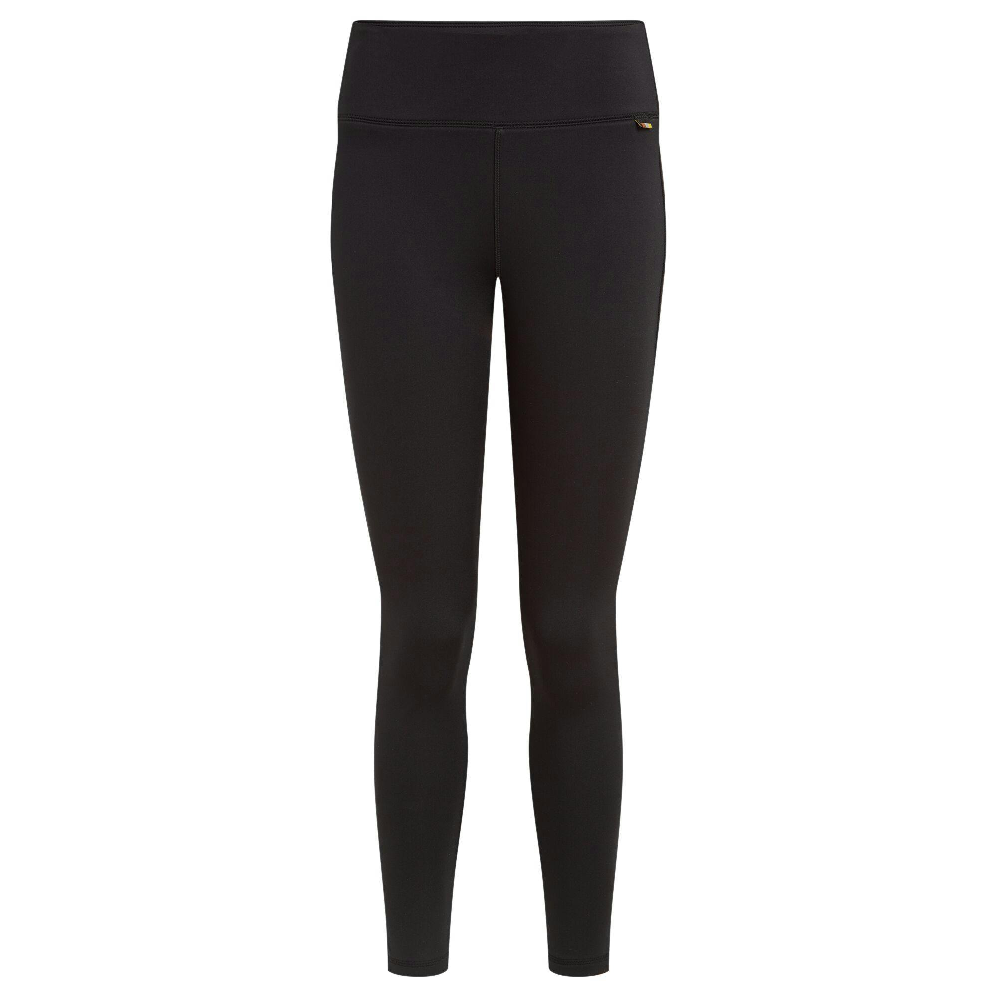 Craghoppers Women's Black Velocity Leggings - 12 Uk - 100% Mixed