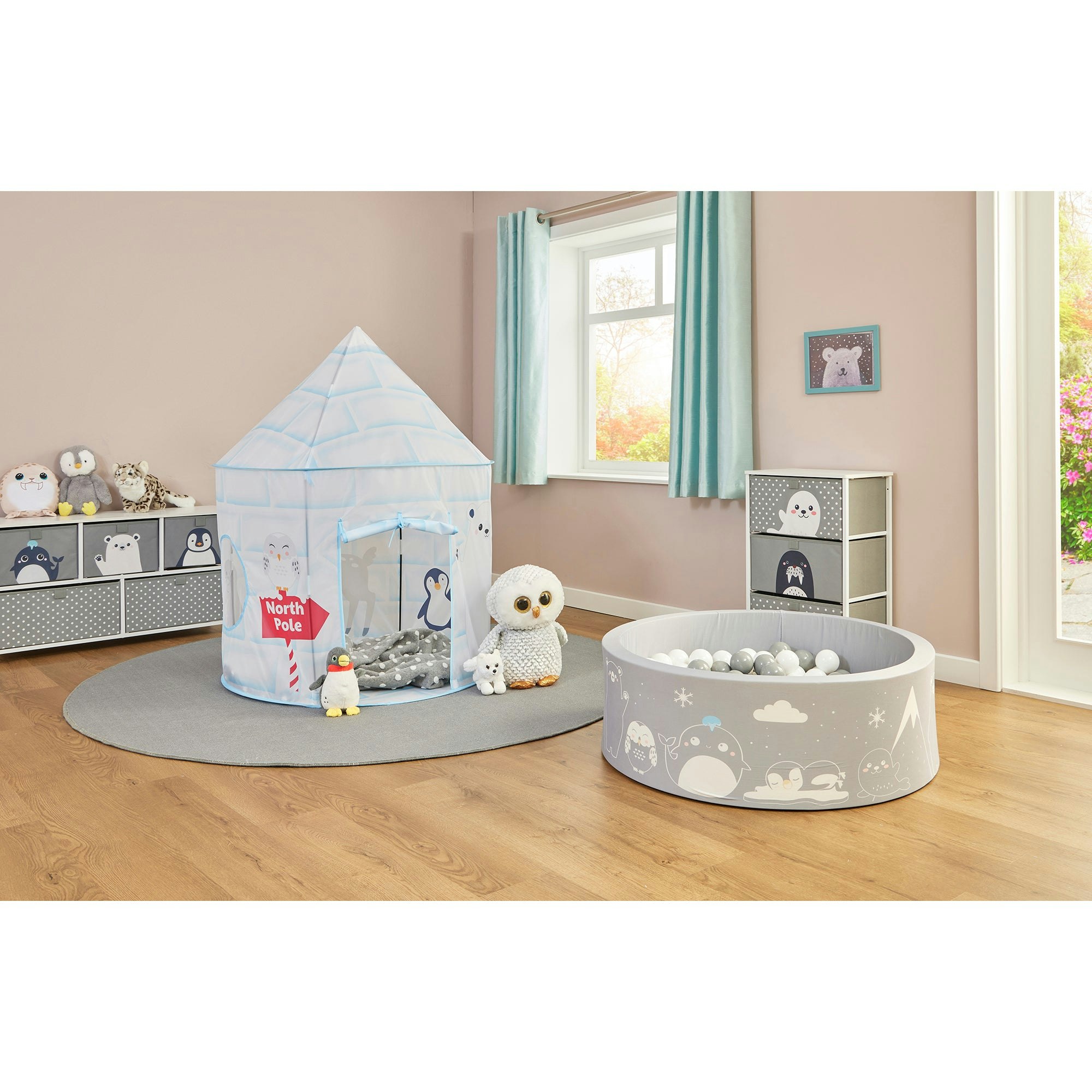 Liberty House Toys Light Arctic Playroom Bundle - Multicoloured