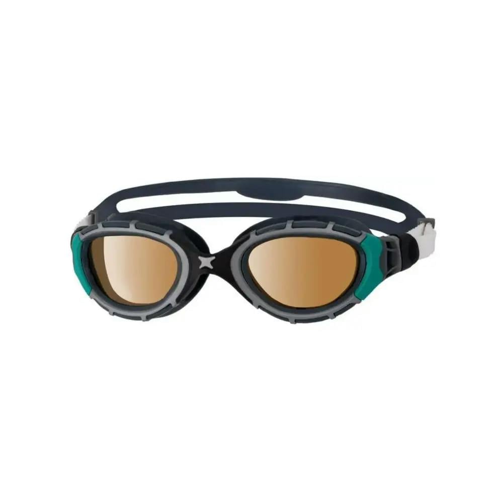 Zoggs Black/Green Predator Flex Polarized Ultra Goggle
