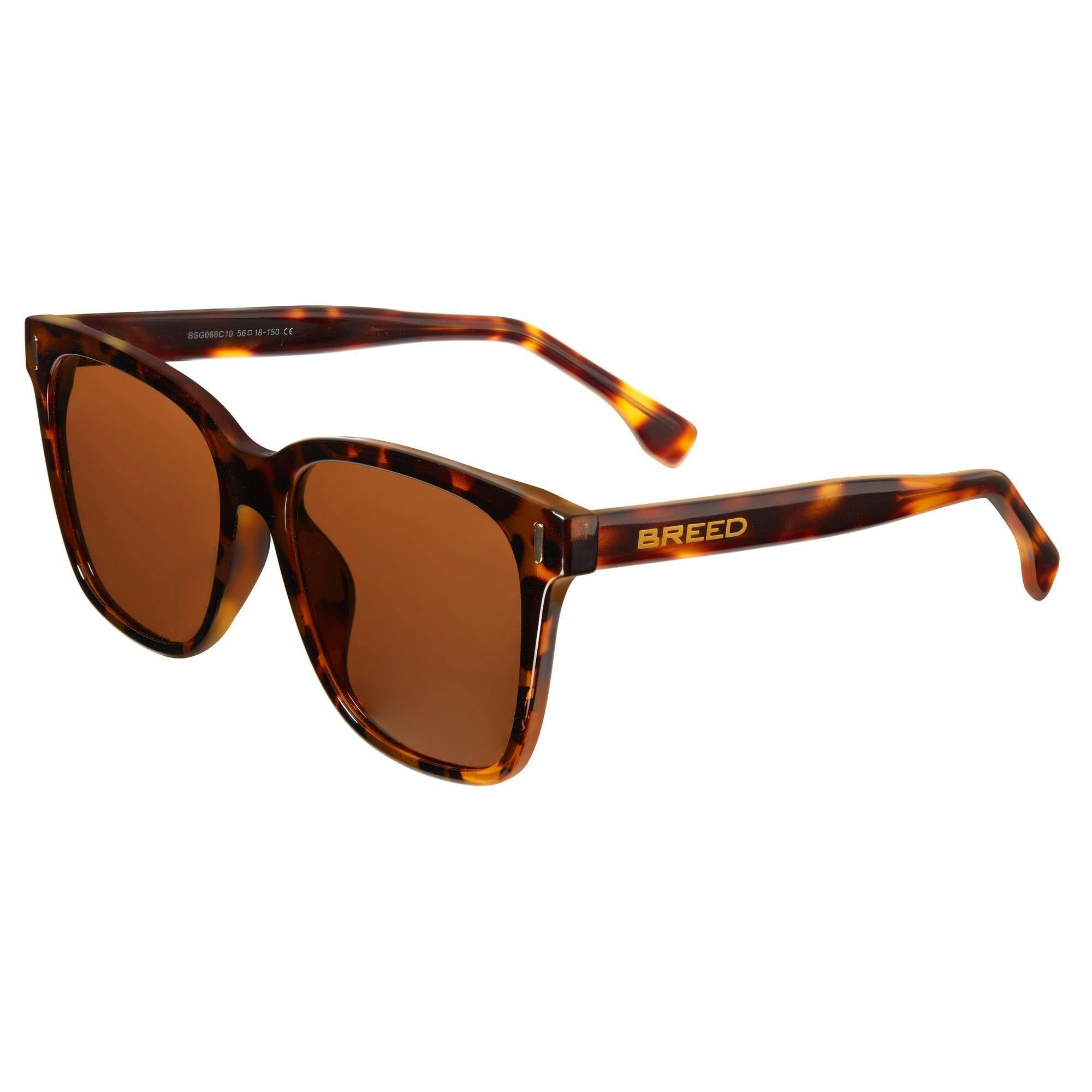 Breed Black/Blue Linux Polarized Sunglasses