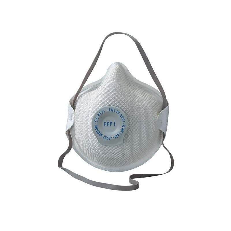 Rackhams Classic Ffp1 Nr D Valved Mask (Pack 20) - Multi Colour - One Size - Multi Colour