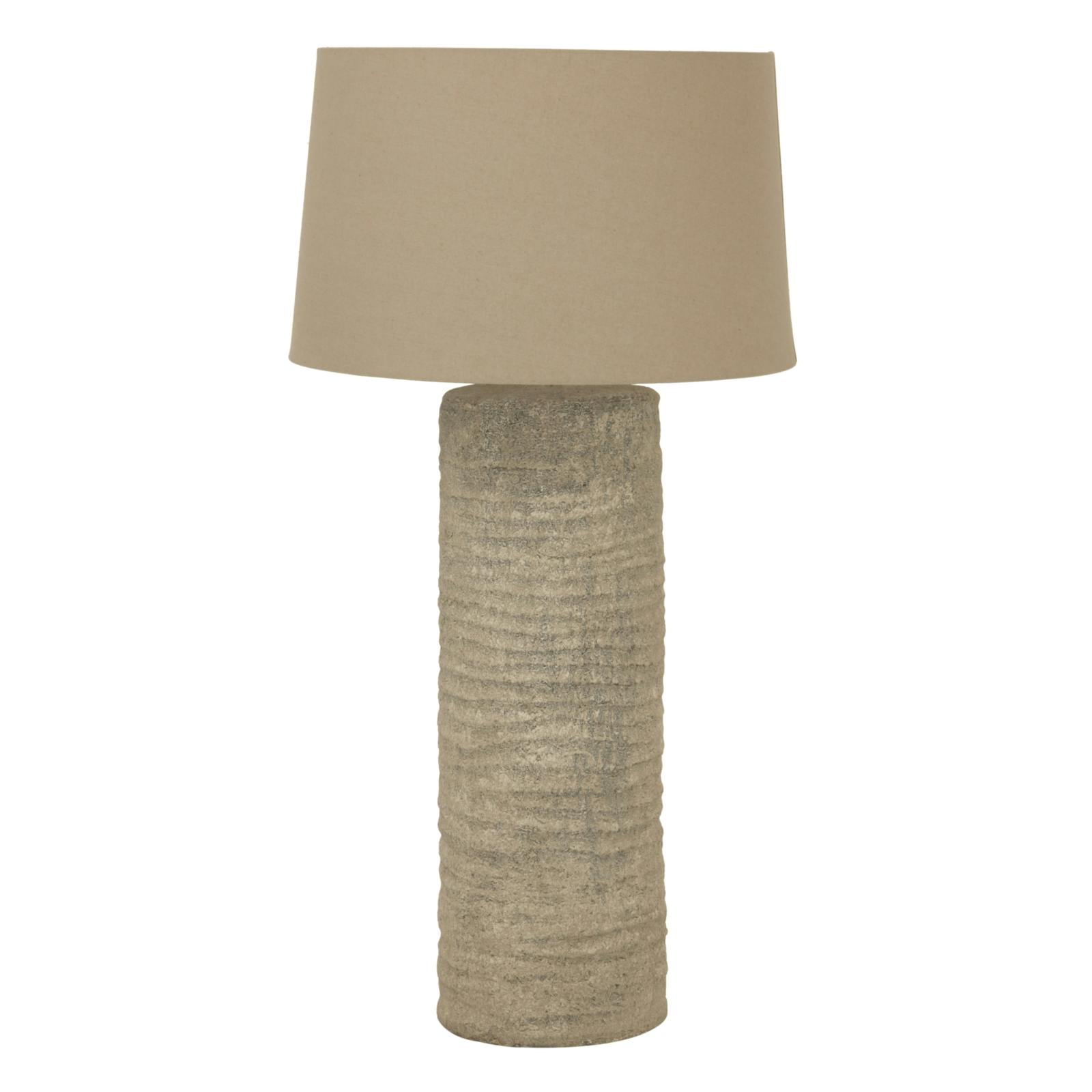 Hill Interiors Grey Tuscan Tall Table Lamp (Uk Plug) - One Size - 100% Mixed