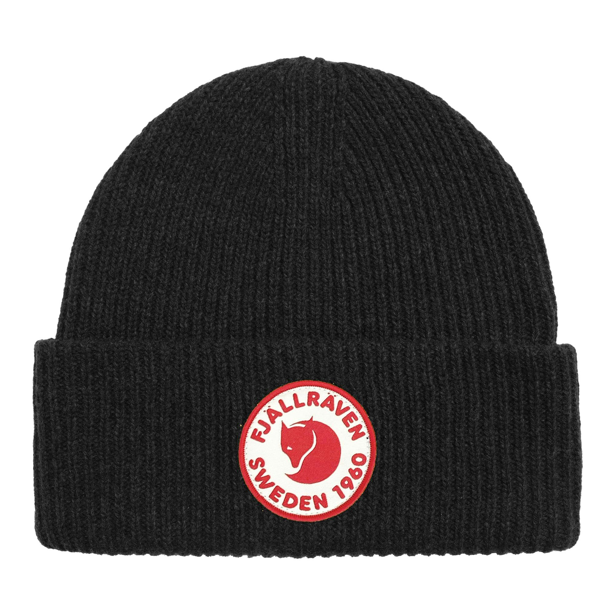 Fjallraven Black Fjällräven 1960 Logo Beanie