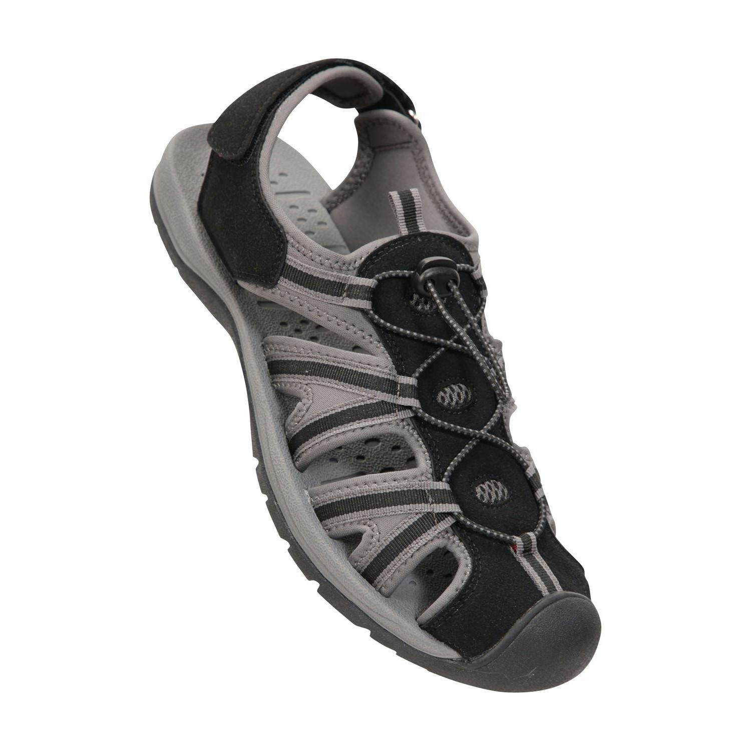Mountain Warehouse Men's Black Bay Reef Sandals - 9 Uk - 40% Synthetic/20% Neoprene/20% Phylon/20% Rubber