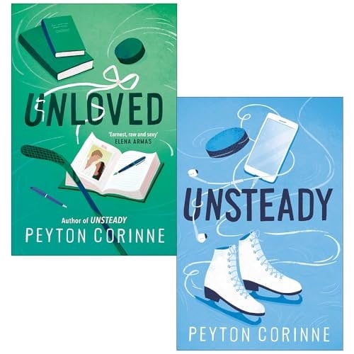 Various Publishers The Undone Series 2 Books Collection Set By Peyton Corinne (Unloved And Unsteady)