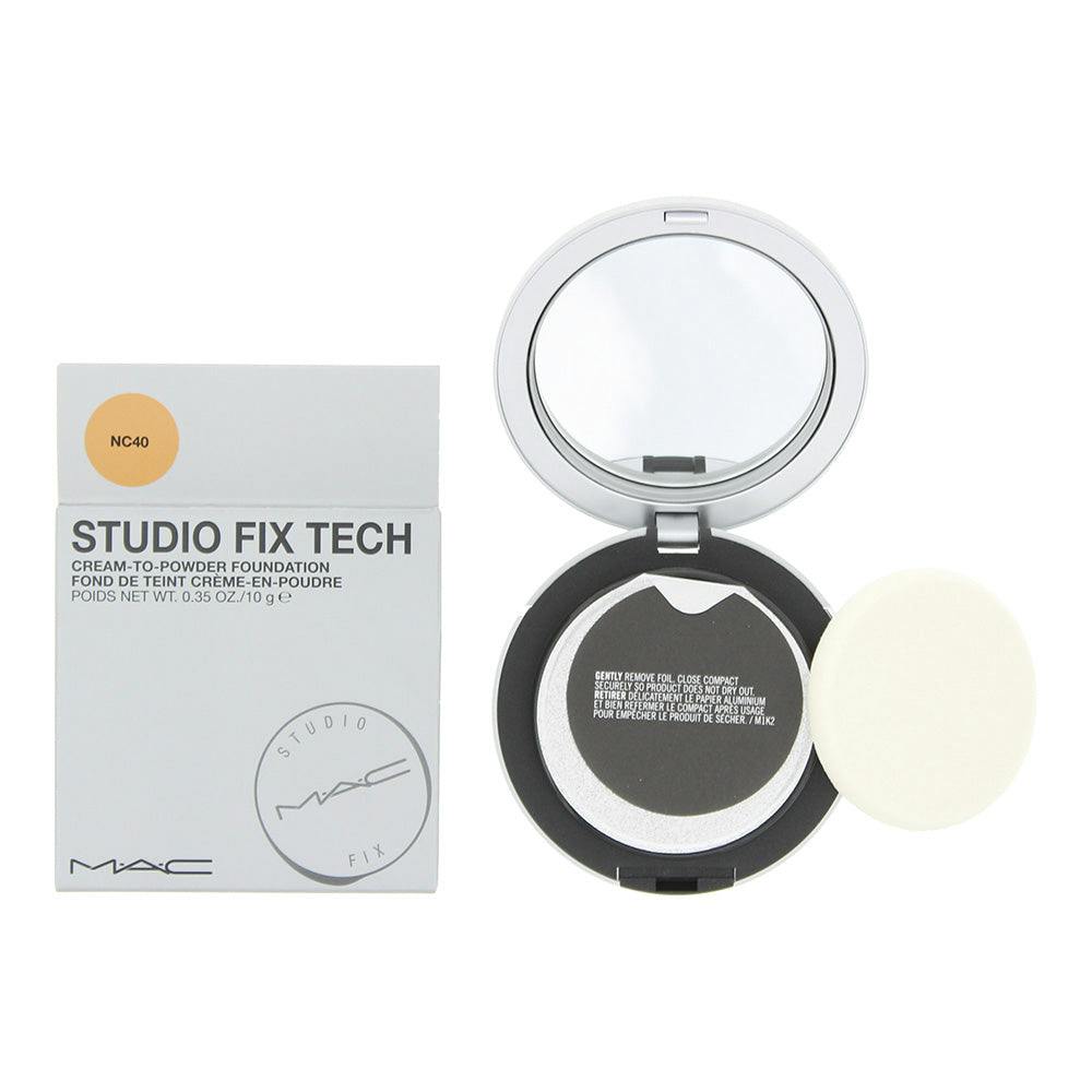 Studio Fix Cream Mac Tech -To-Powder Nc40 Foundation 10G