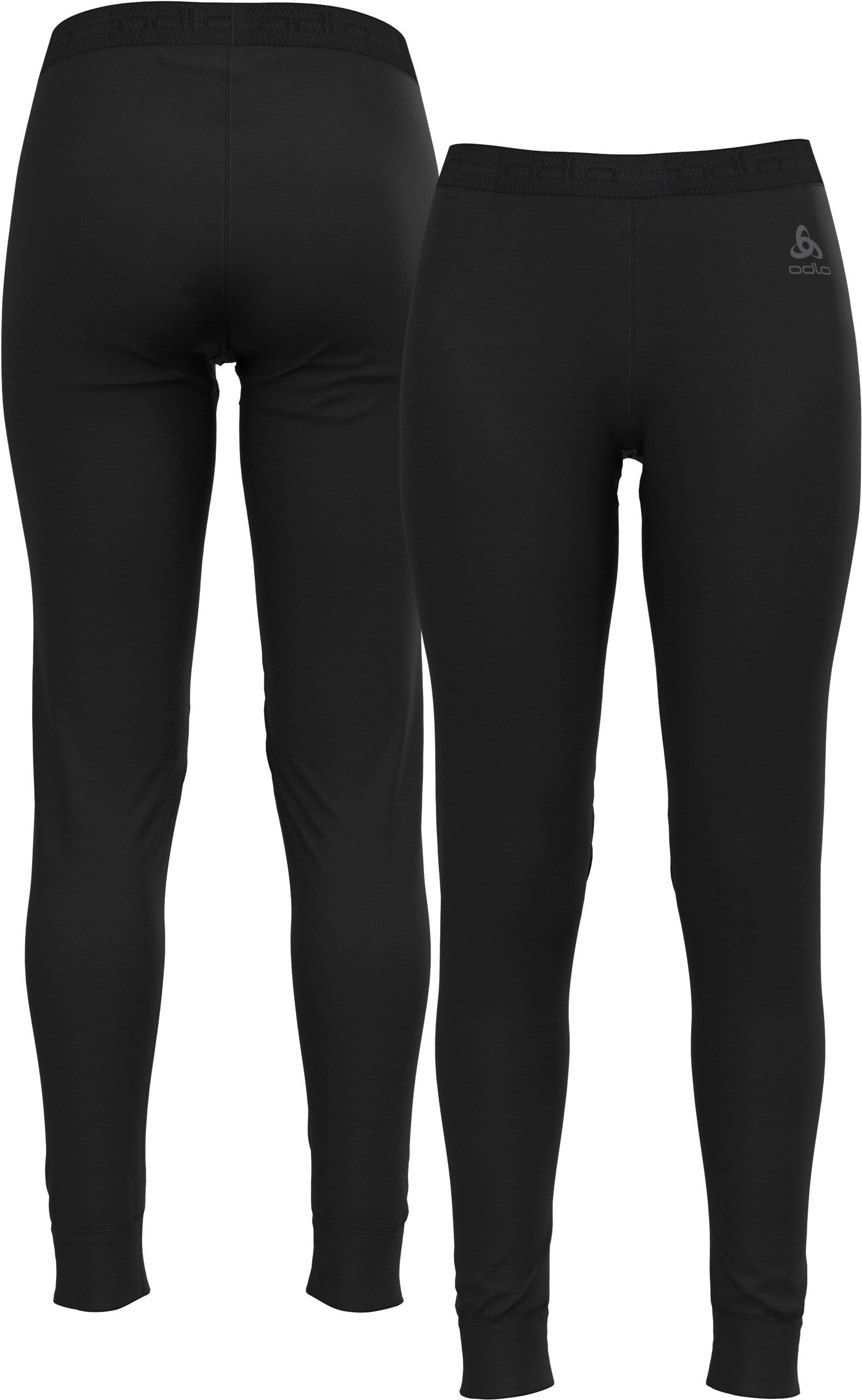 Odlo Women's Black Merino 260 Base Layer Leggings {O-112051} - Small