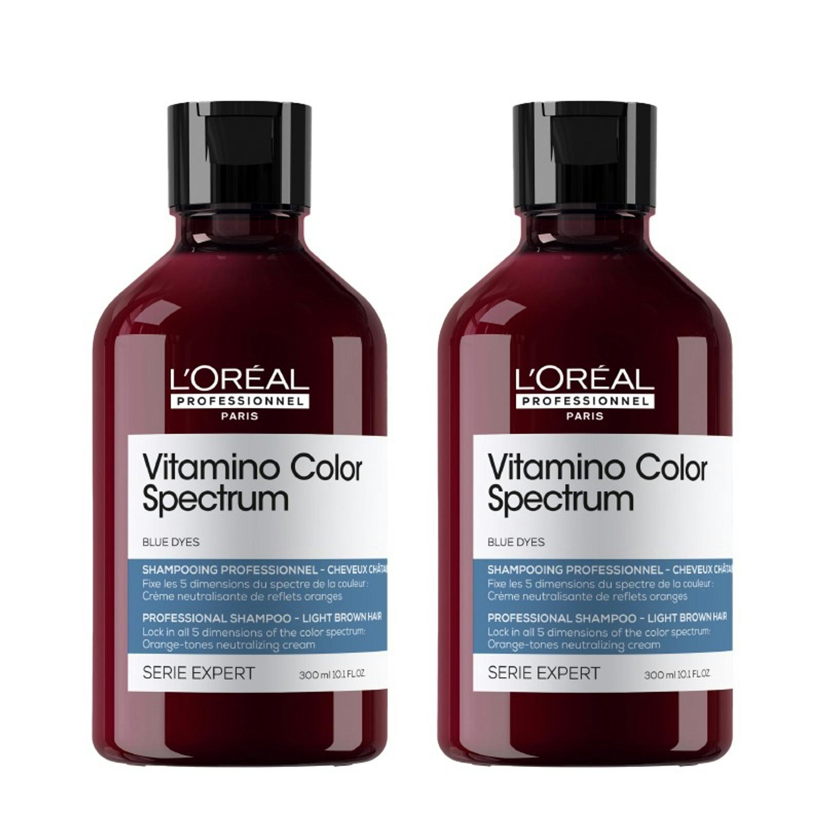 L'oréal Professionnel Blue Vitamino Color Spectrum Shampoo Duo - 300 Ml