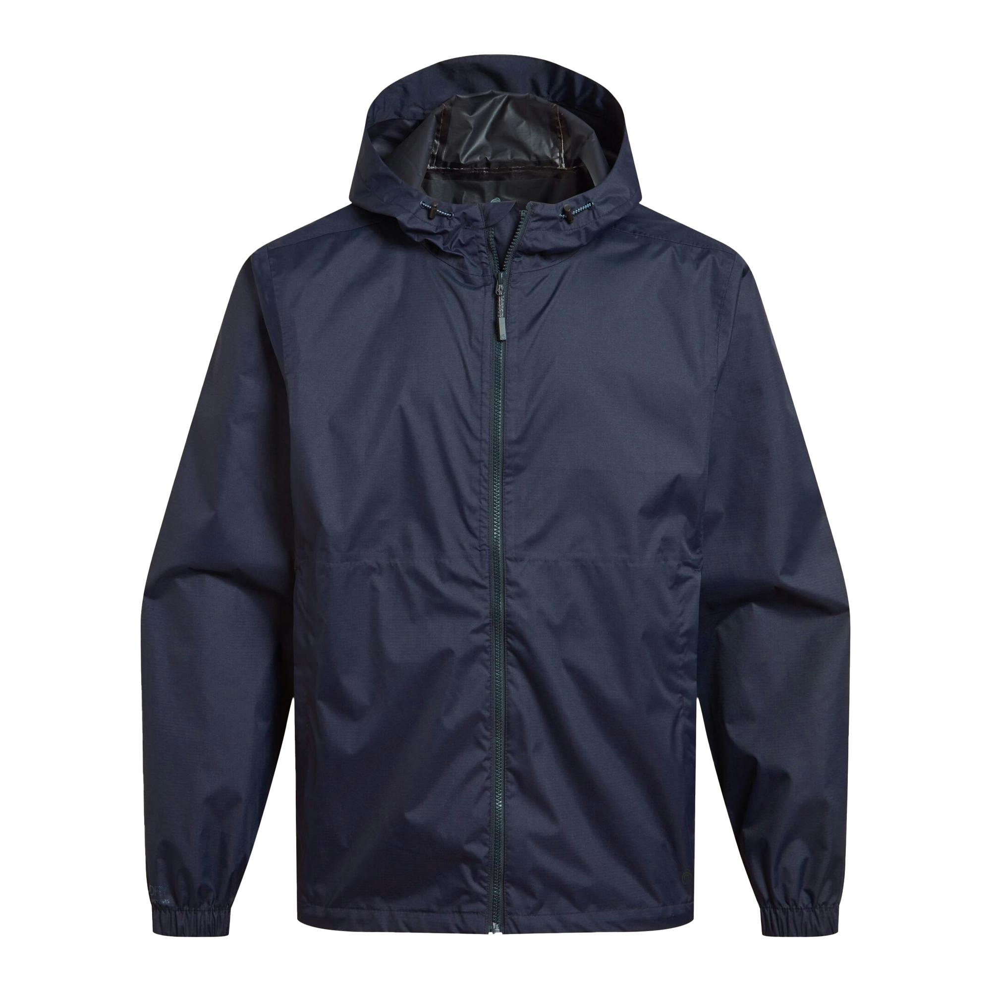 Craghoppers Unisex Dark Adult Expert Packable Waterproof Jacket - Navy - 3XL - Navy - 100% Recycled Polyester