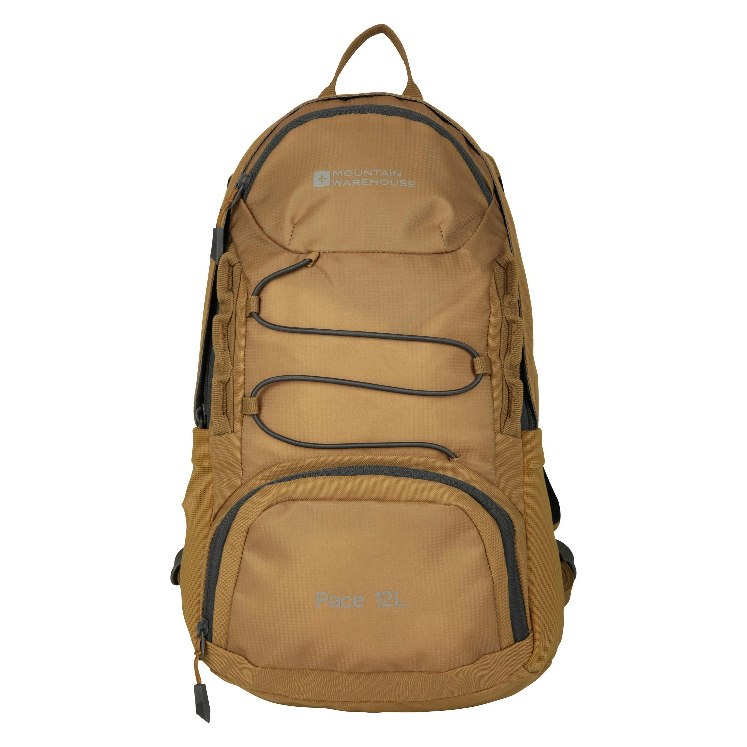 Mountain Warehouse Pace 12L Backpack - Mustard - One Size - Mustard
