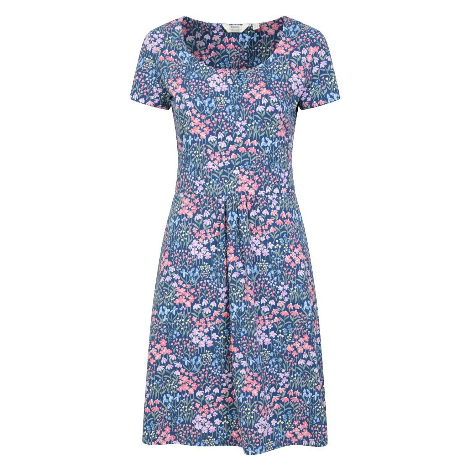 Mountain Warehouse Women's / Orchid Midi Dress - Mixed - Mixed - 8 Uk - 50% Cotton/50% Viscose