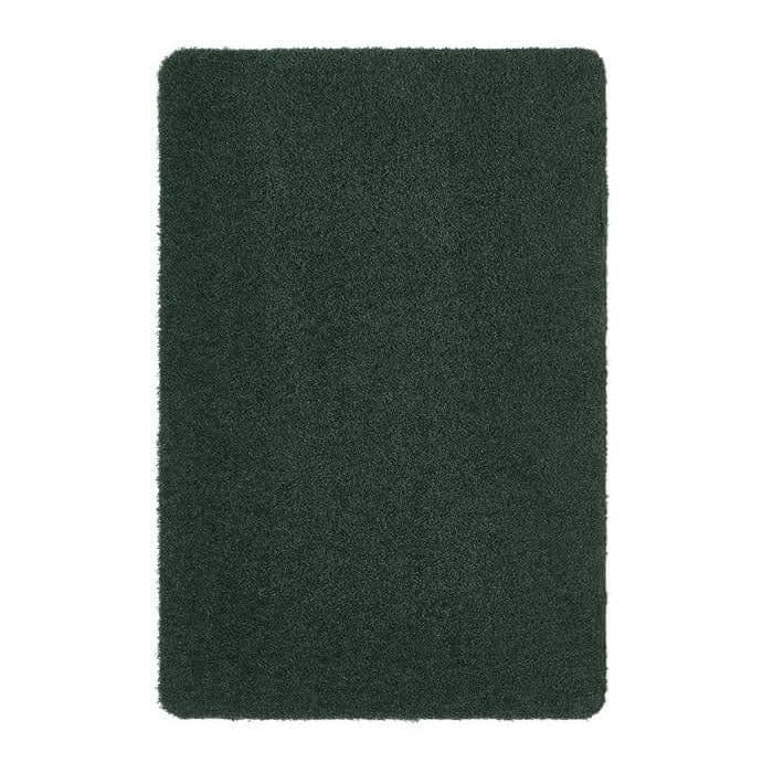 The Rugs Green Eco-Friendly Soft Washable Mat And Runner - 80X100 Cm