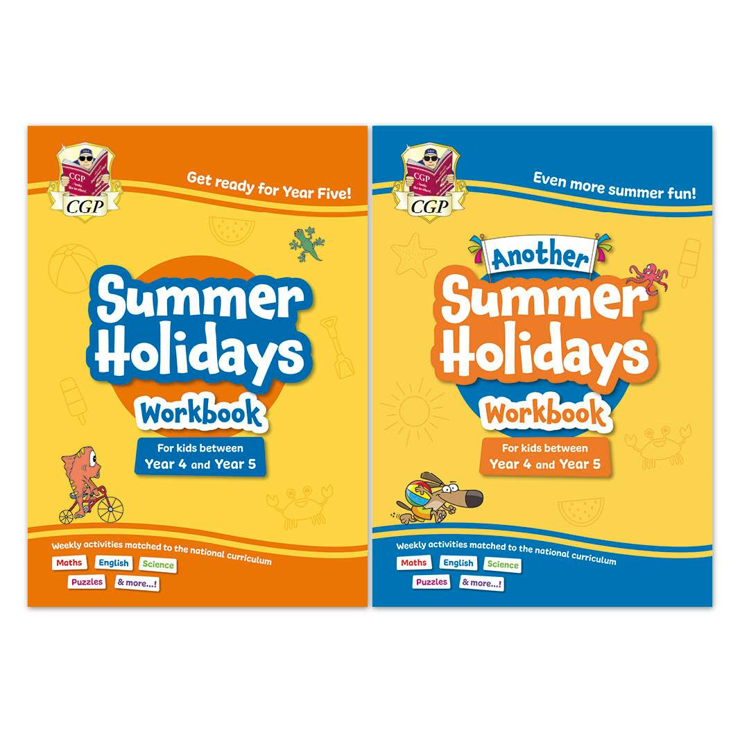 CGP Summer Holidays Activity Workbook (for kids Year 4 & Year 5) 2 Books - PB - Image 5