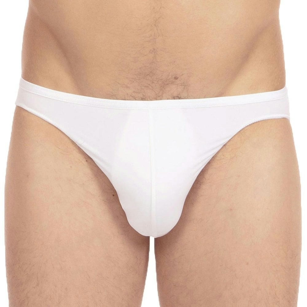 Hom Men's White Plumes Micro Brief, - Xl