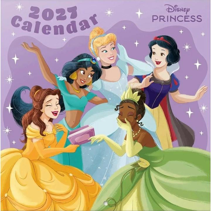Disney Princess Calendar 2027, Wall Calendars, Month To View, Gift - Image 4