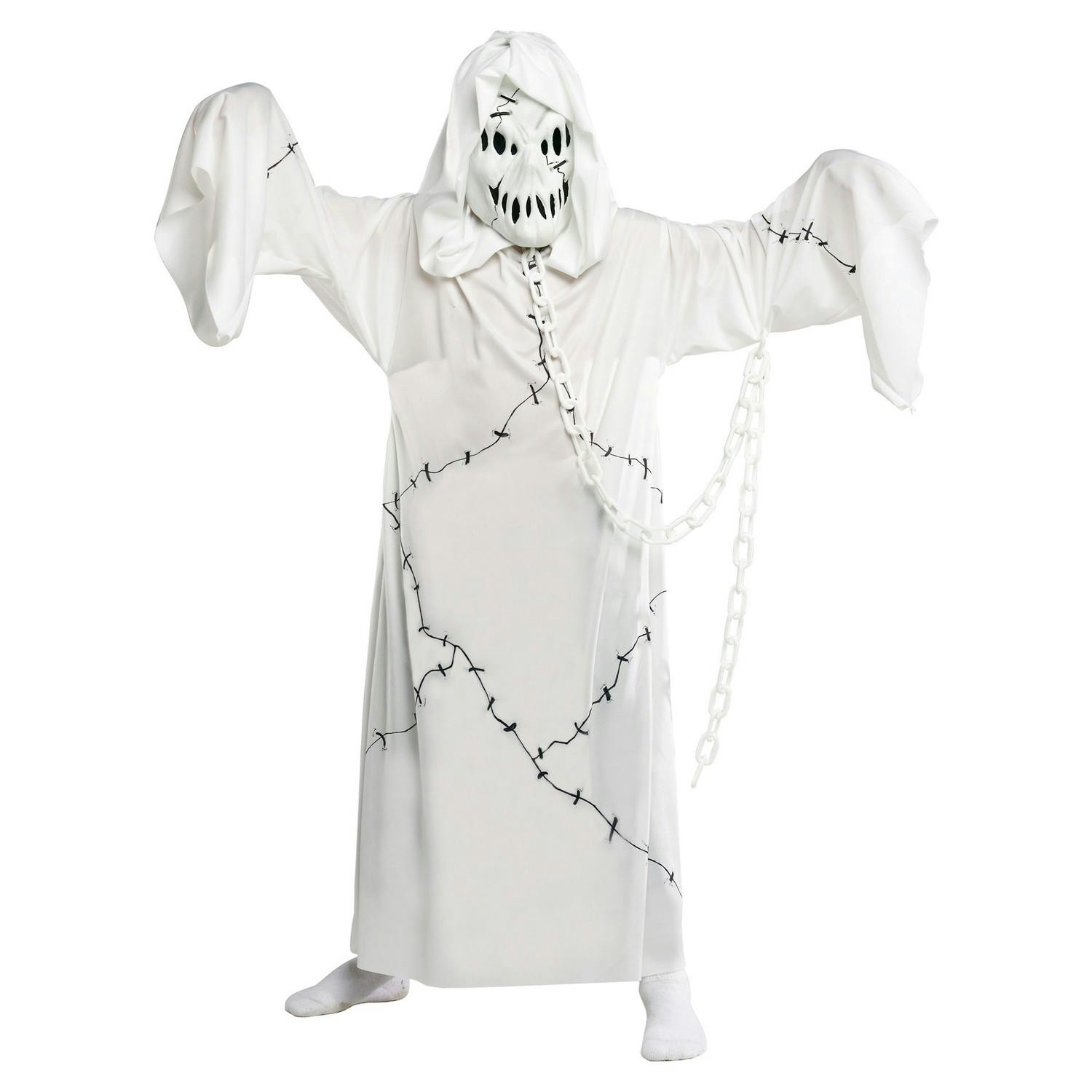Bristol Novelty Boys White Cool Ghoul Costume - L