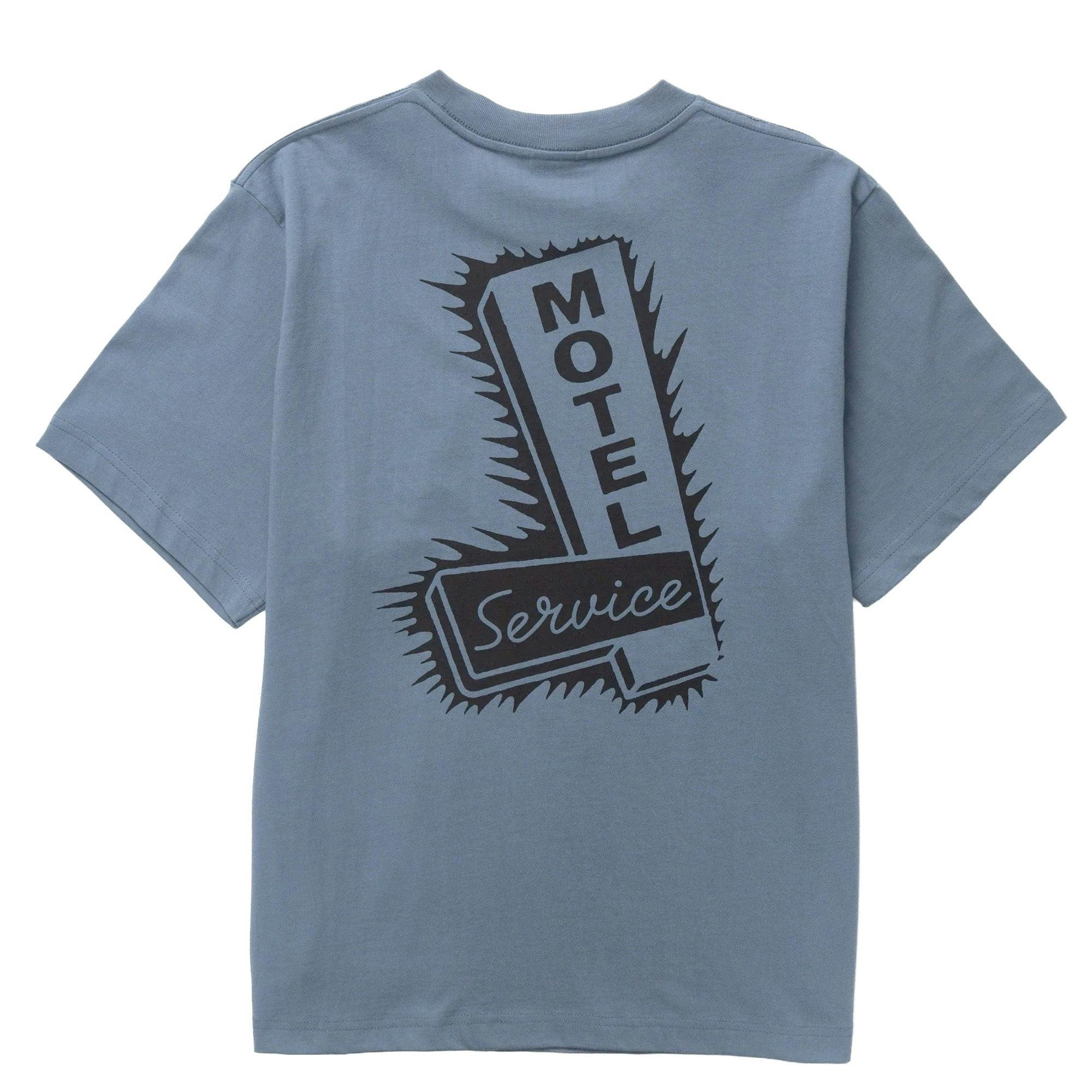 Service Works Motel T-Shirt - Slate - Large