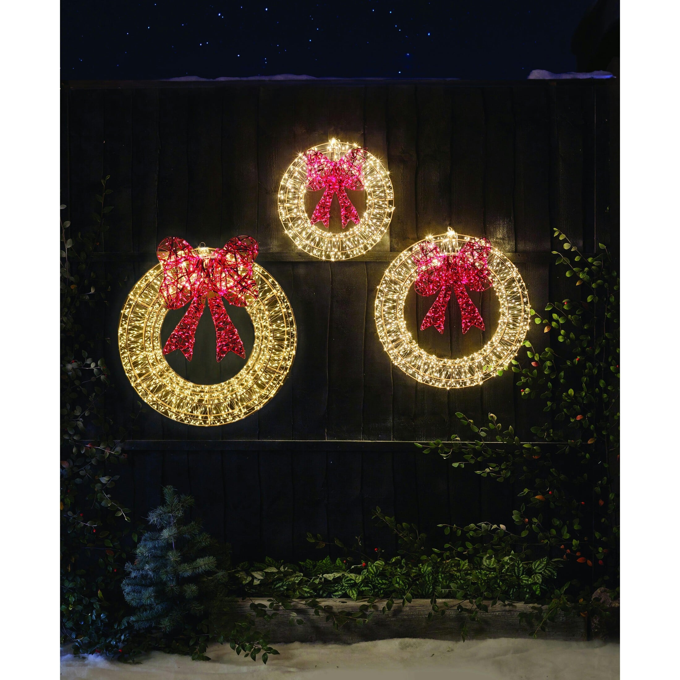 Mysmartbuy White 1440 Led Galaxy Wreath Warm 50Cm Lv - One Size