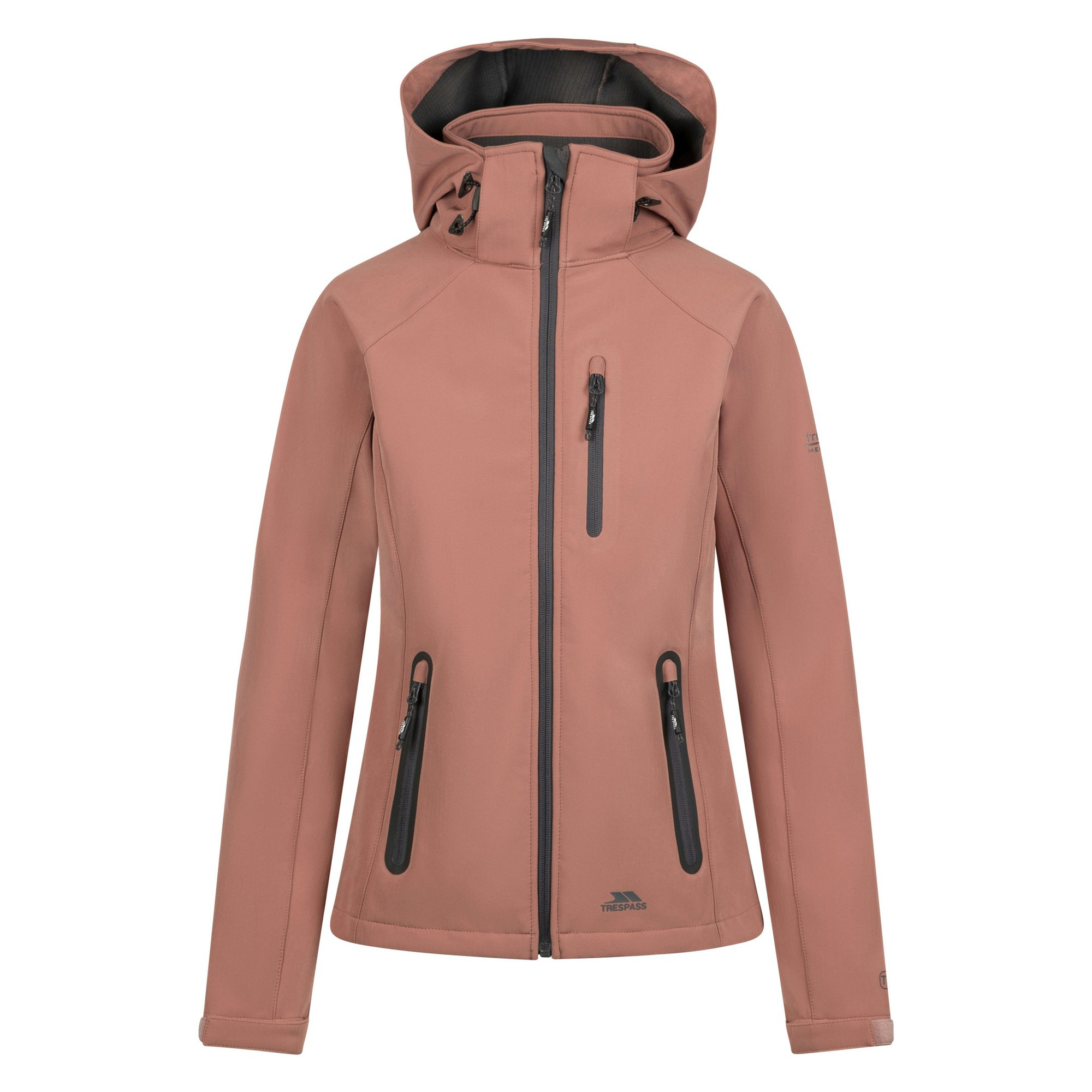 Trespass Women's Bela Ii Waterproof Soft Shell Jacket - Clay - Xxl - Clay