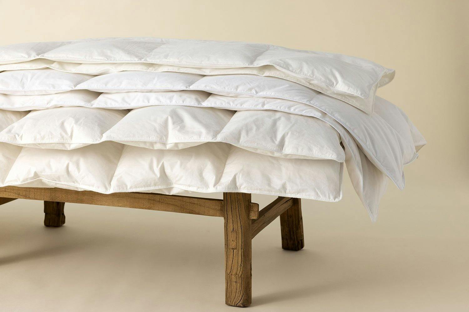 Rackhams Hungarian Goose Feather And Down 4.5Tog Duvet - Single (135 X 200Cm)