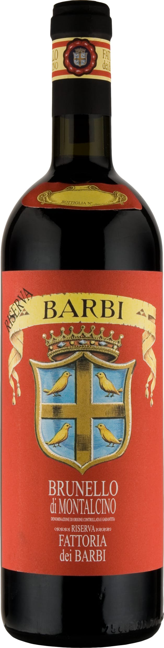 Various Wine Red Fattoria Dei Barbi Brunello Di Montalcino Riserva 2019 75Cl - Pack Of 6