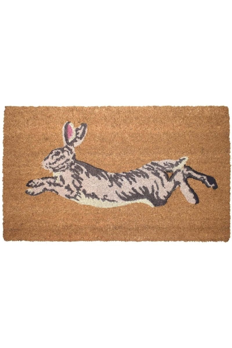Rackhams Coir Doormat Hare Design 45X75 Cm
