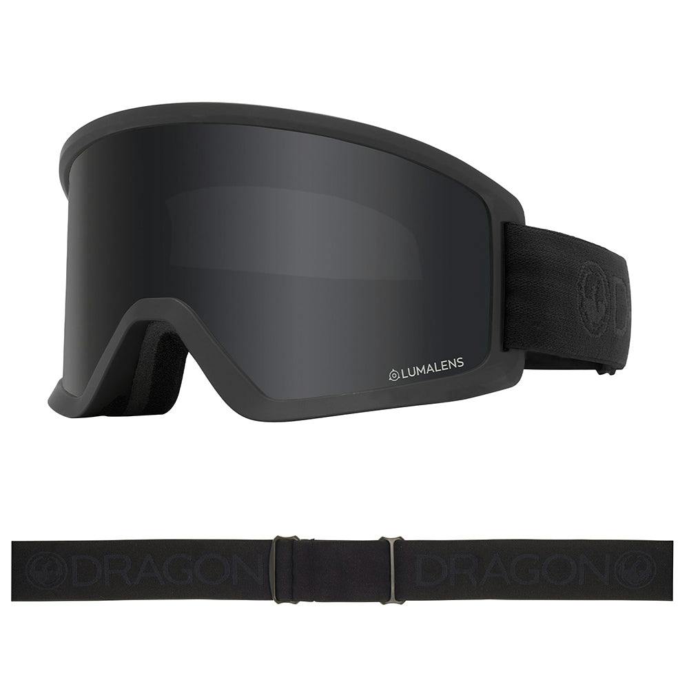 Dragon Dark/Amber Dx3 Otg - Blackout With Lumalens Smoke & Lumalens Lens - Medium Fit