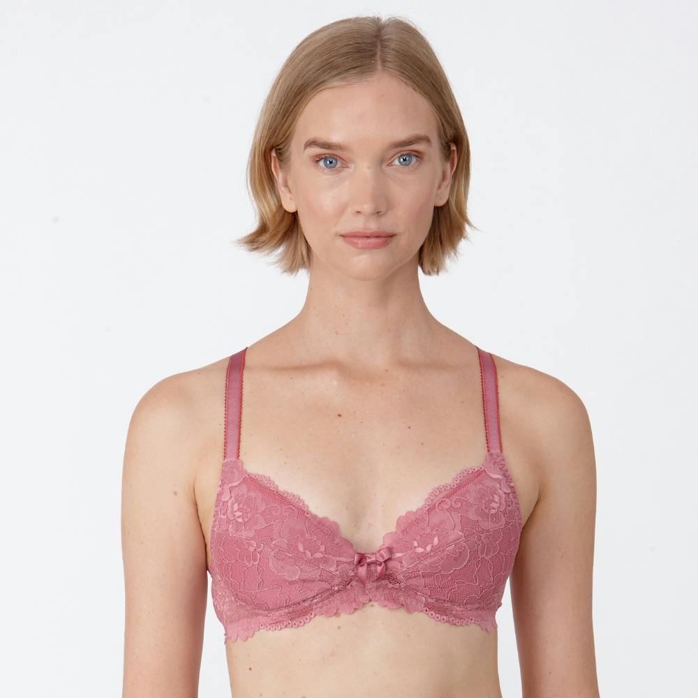 Little Women Women's Pink Little Jude Non-Wired Ultra Padded Bra - 42A