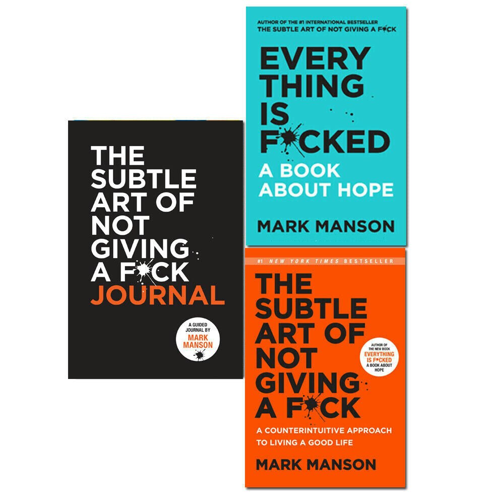 Harper The Subtle Art Of Not Giving A F*Ck Journal, Everything Is F*Cked, The Subtle Art Of Not Giving A..
