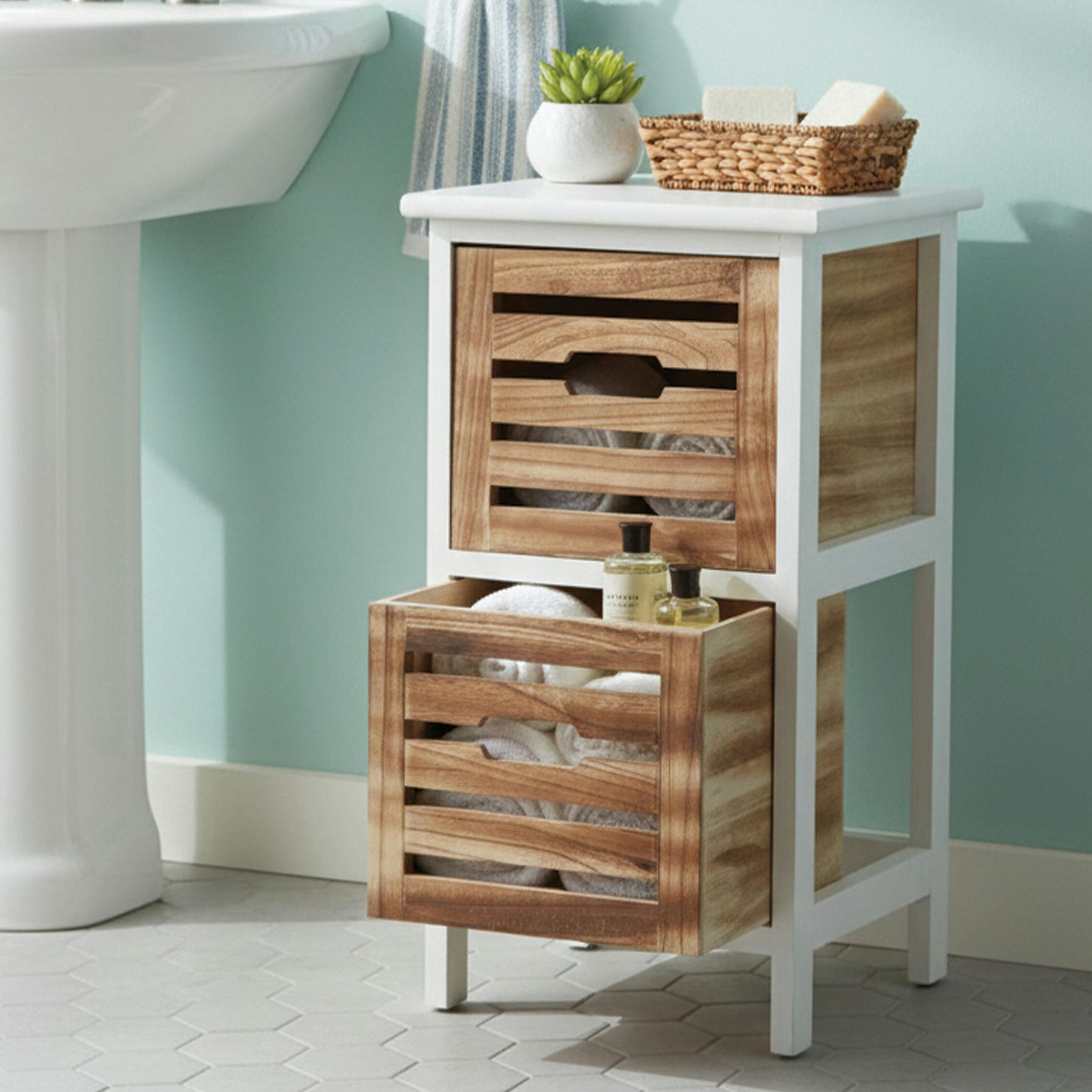 Premier Housewares Portsmouth 2 Drawer Chest - Image 2