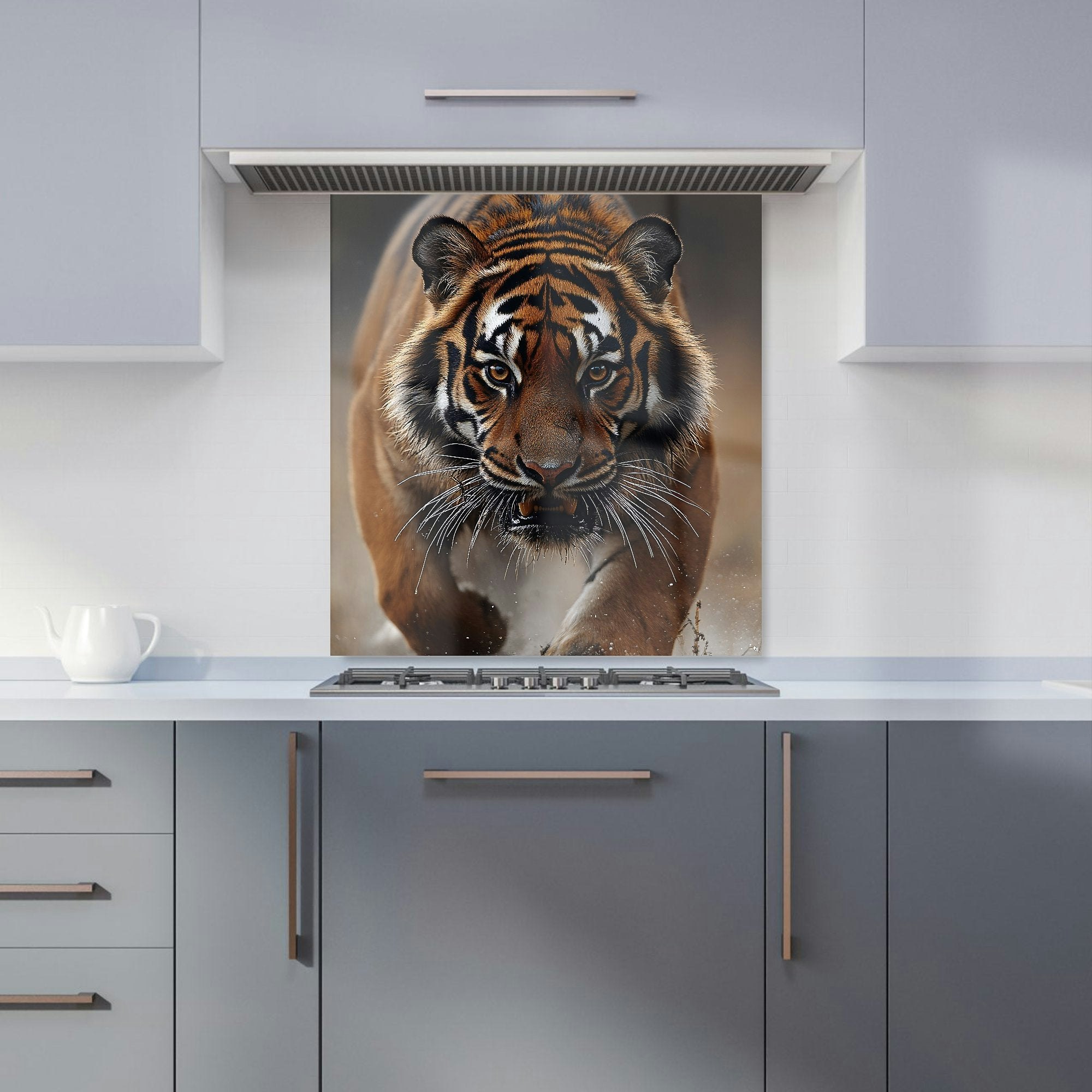Warren Reed Tiger Kitchen Splashback - W700mm X H650mm