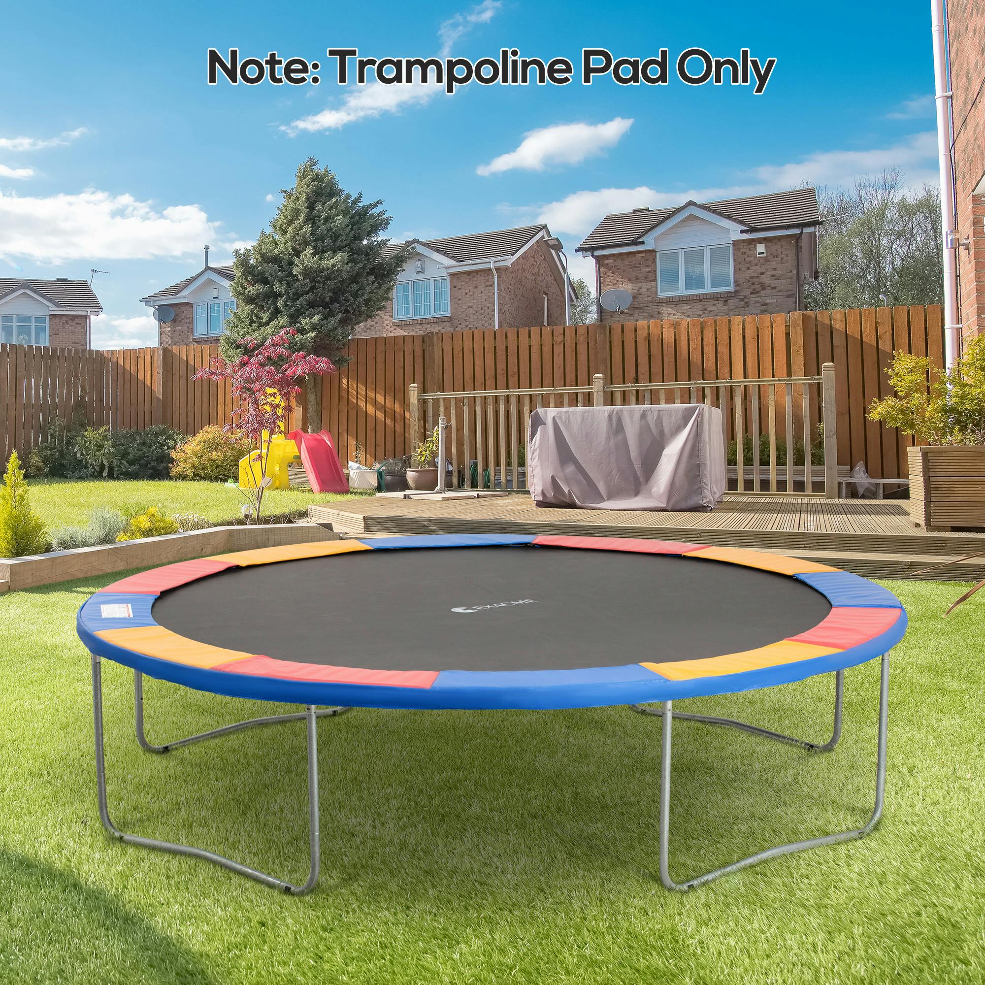 HOMCOM 12ft Trampoline Pad Surround Pad Thick Foam Replacement Spare - Image 2