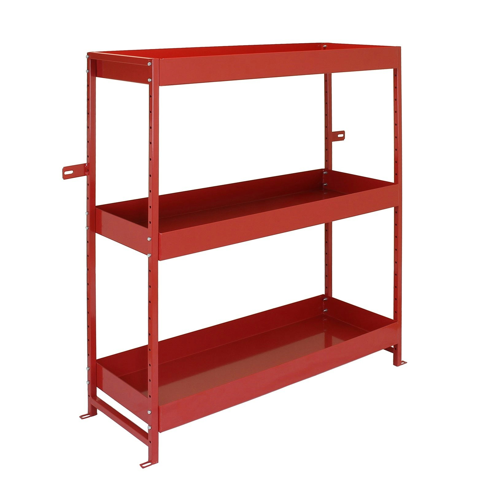 Rackhams Red Volcano Metal Van Shelving Unit