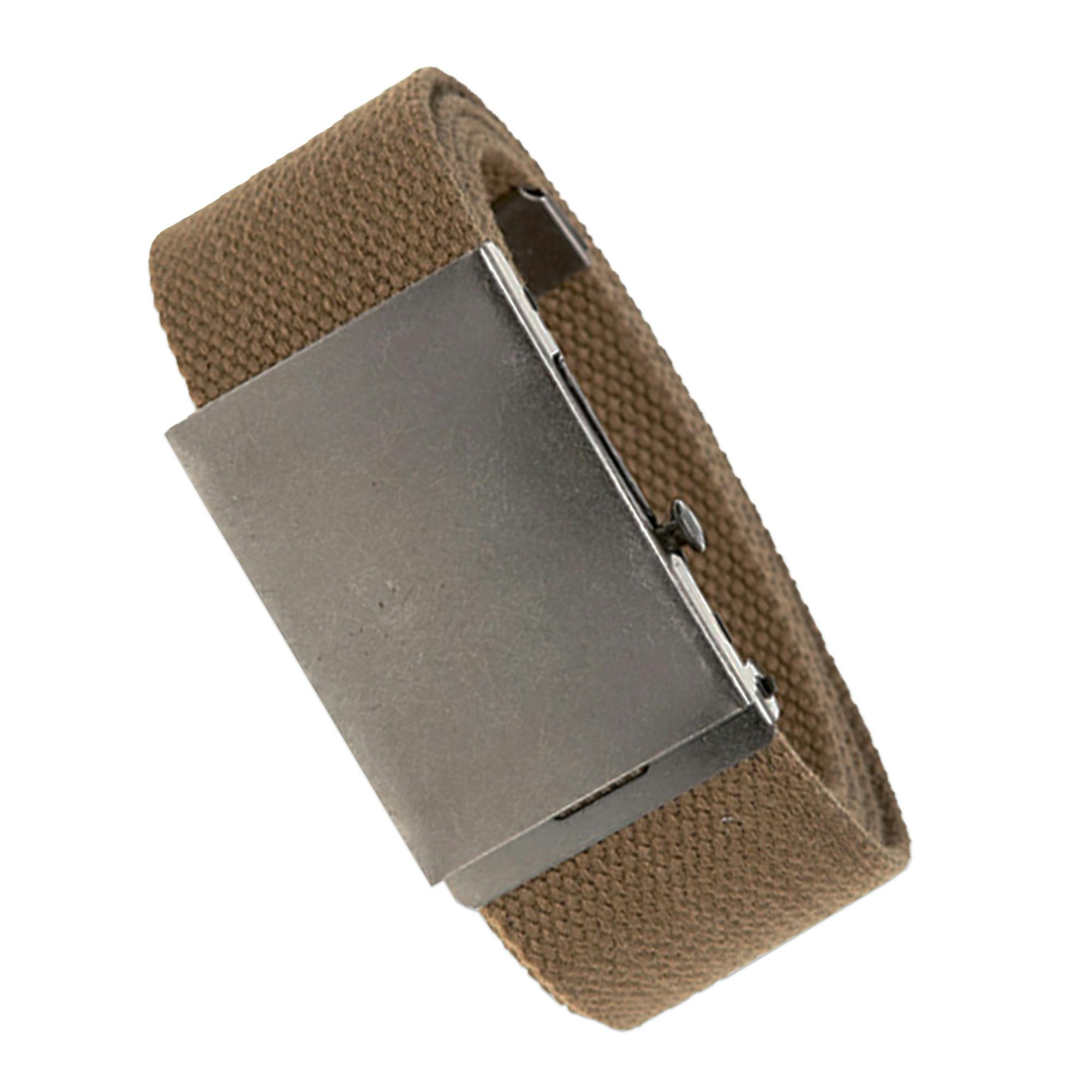 Duke Men's D555 Edward Webbing Waist Belt - Khaki - 6XL - Khaki - 100% Polyester