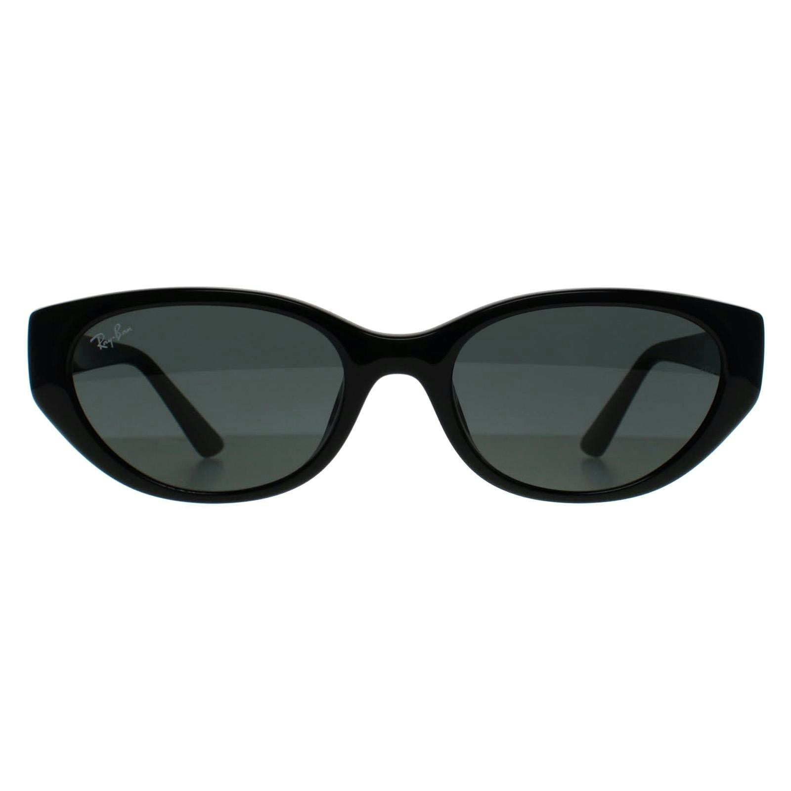 Ray-Ban RB4457D, Black Sunglasses Dark Grey lenses, Mojo Glasses - Image 11