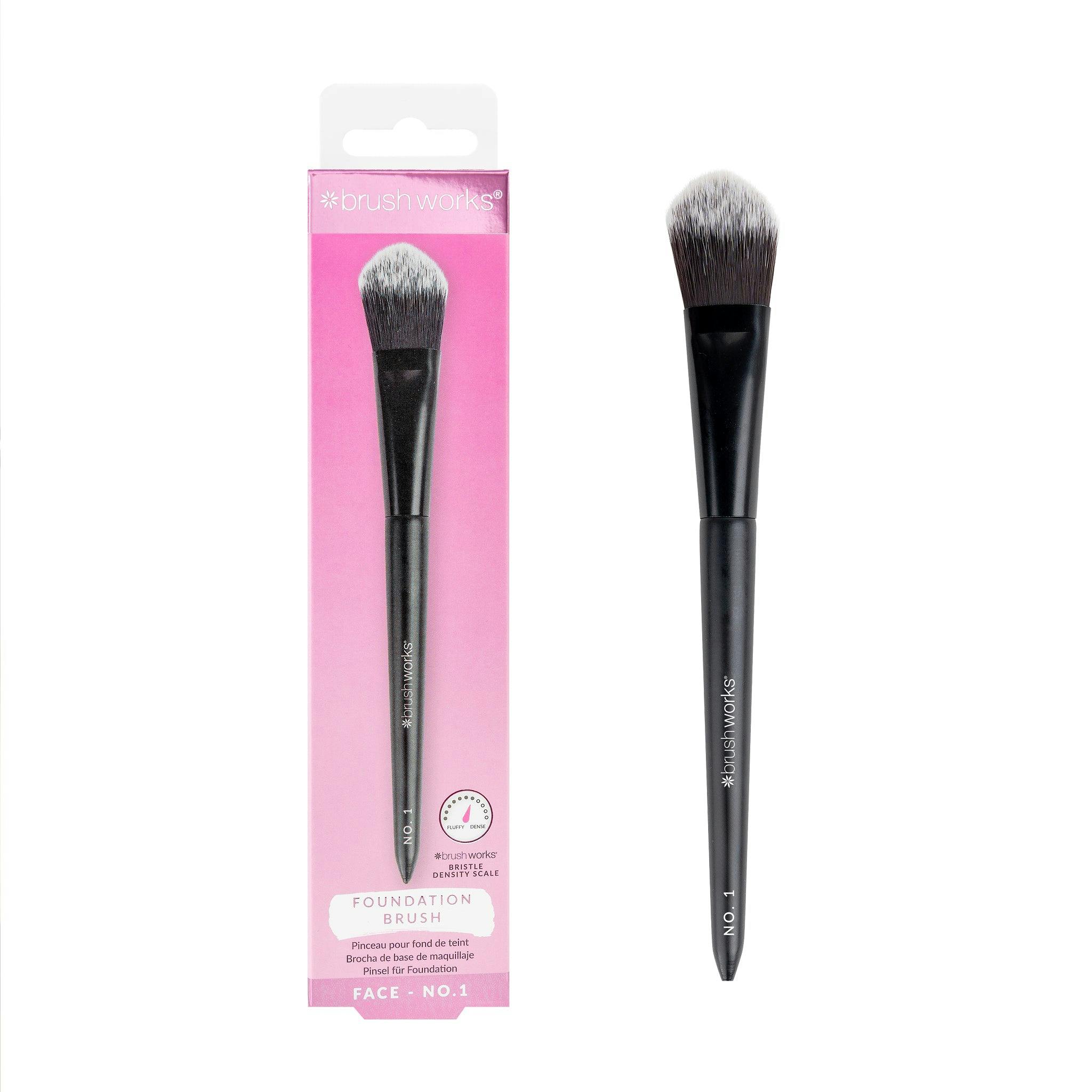 Brushworks Cream No. 1 Foundation Brush - Image 4