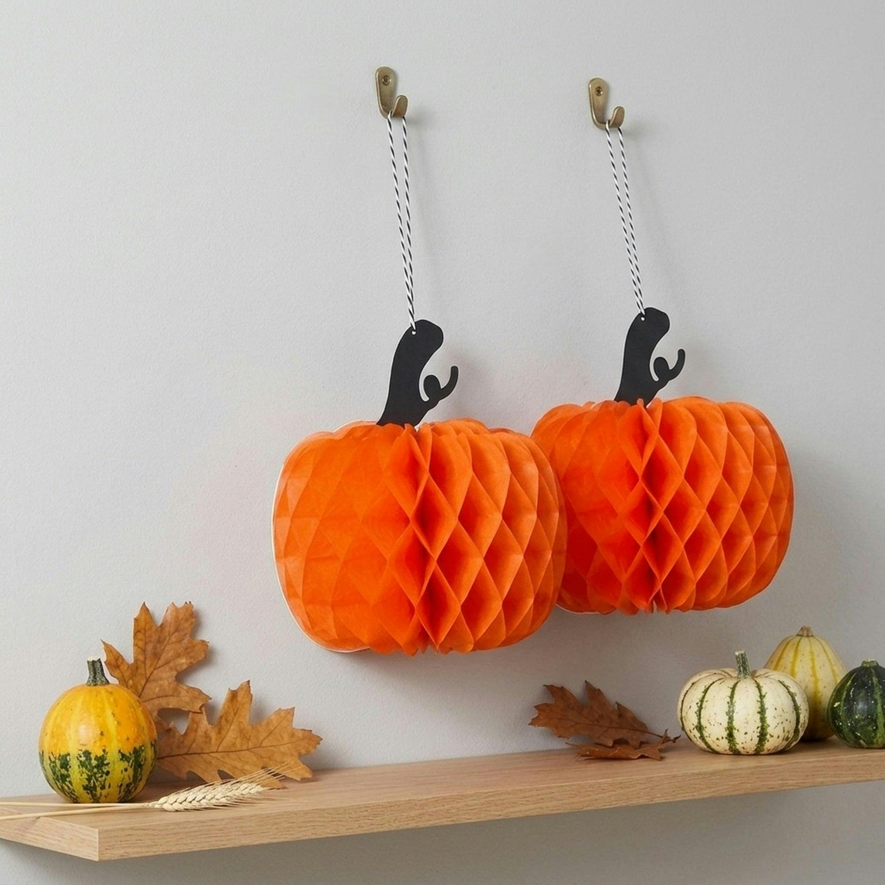 Rackhams Coral Spooky Honeycomb Halloween Decoration
