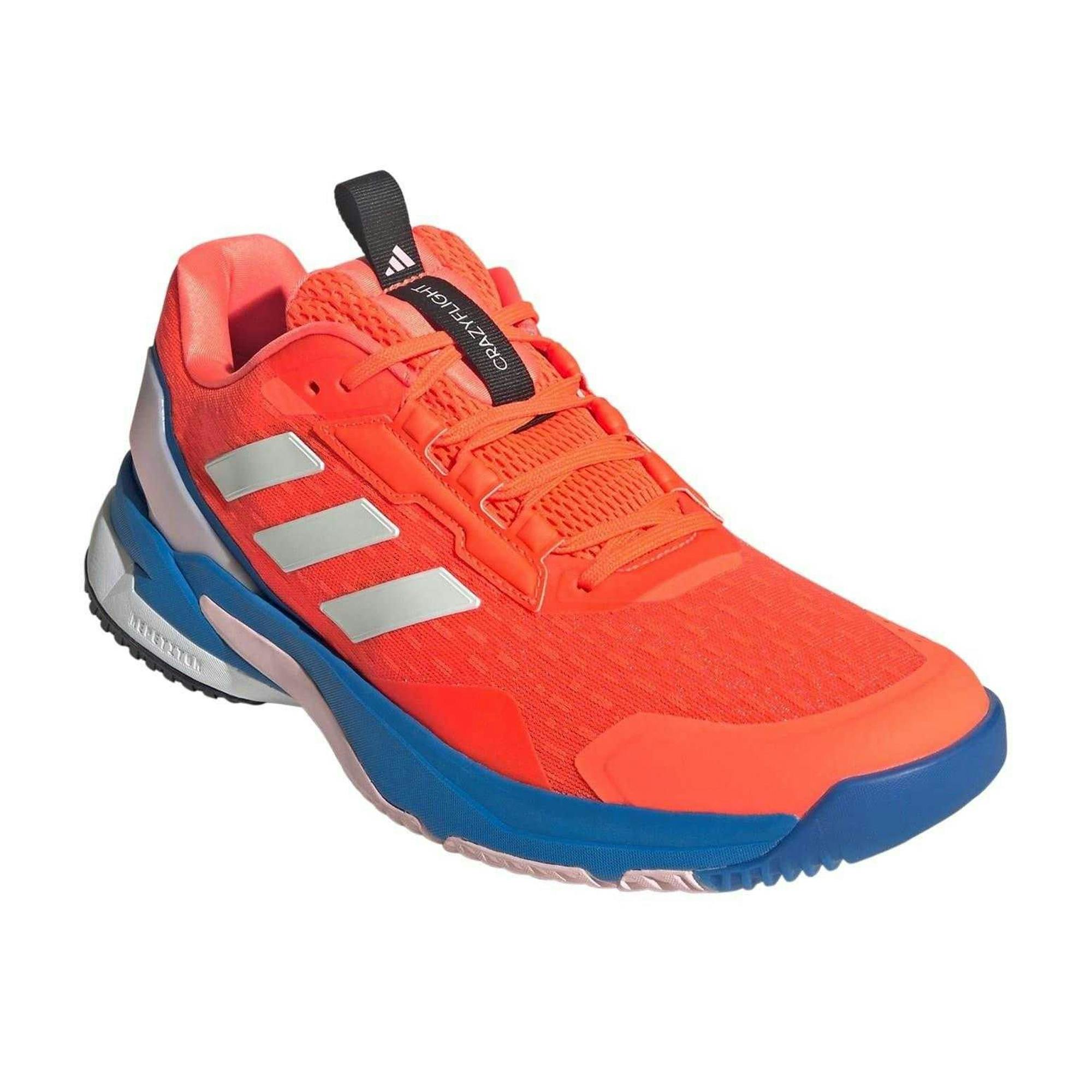 Adidas Men's Orange/Blue Crazyflight 6 Volleyball Shoes - /Royal - 8 Uk - /Royal - 100% Mixed