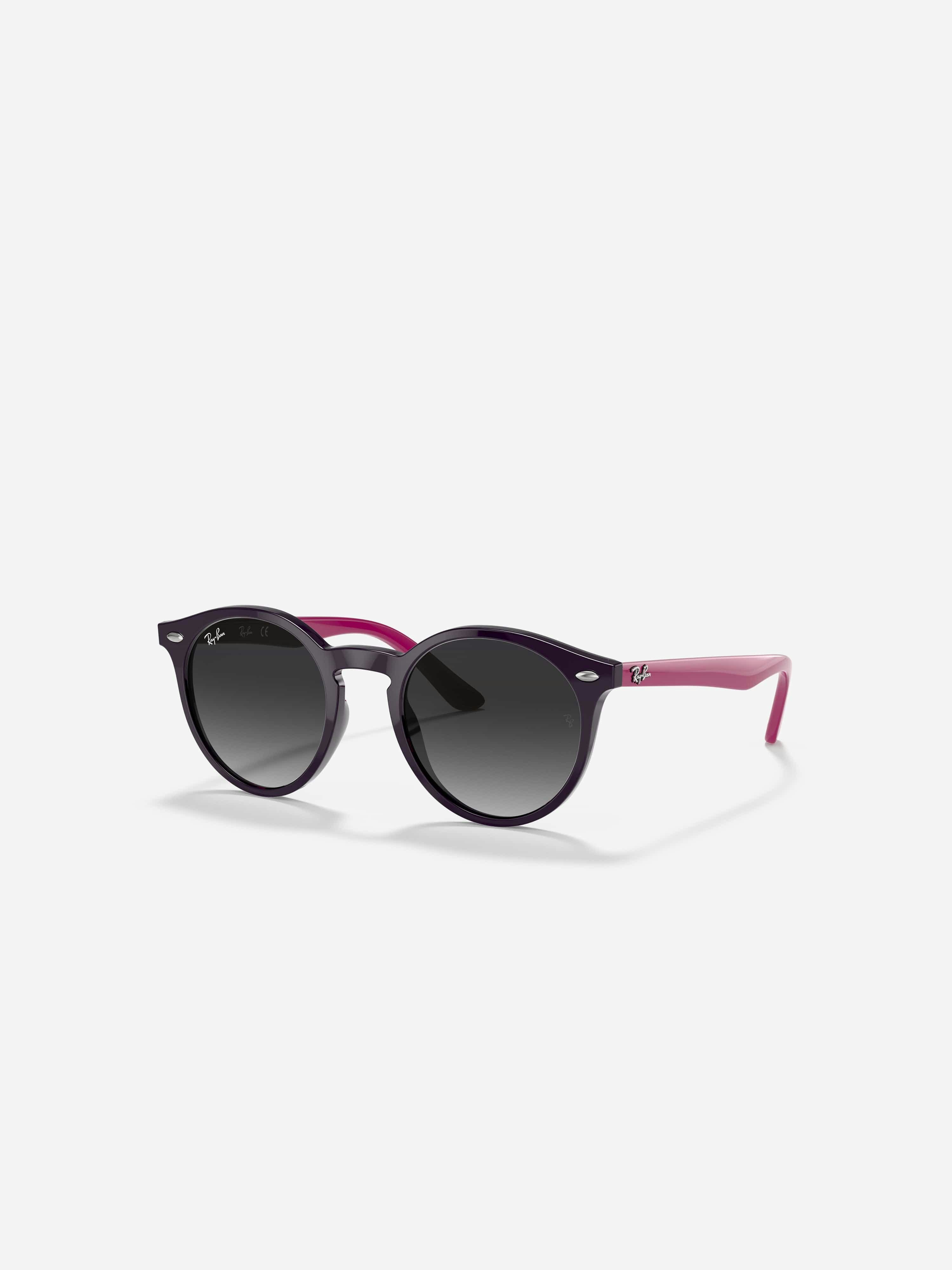 Ray-Ban Sunglasses Kids Kids - Violet Frame Grey Lenses 44-19, RB9064S - Image 3