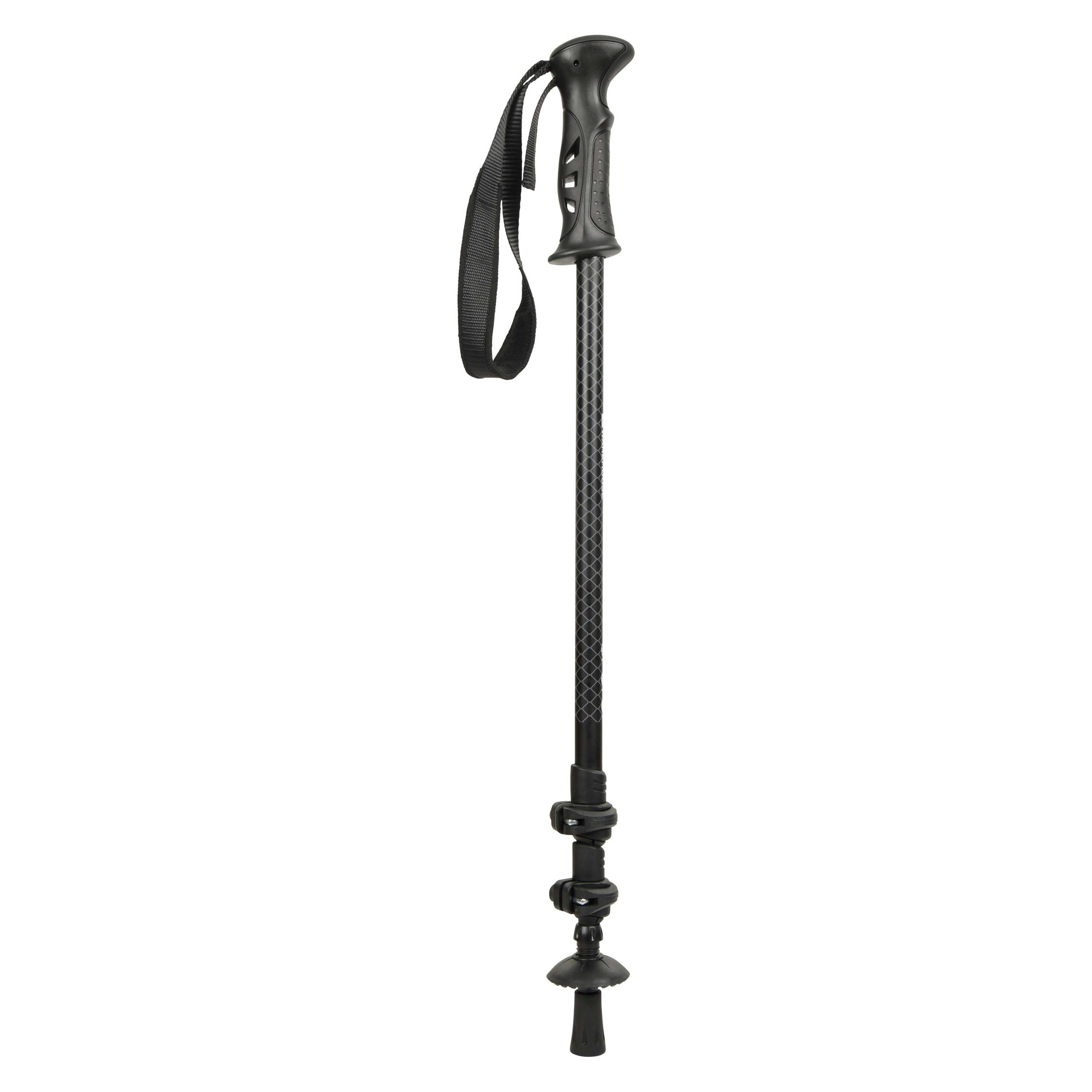 Mountain Warehouse Black Storr Trekking Pole - Jet - One Size