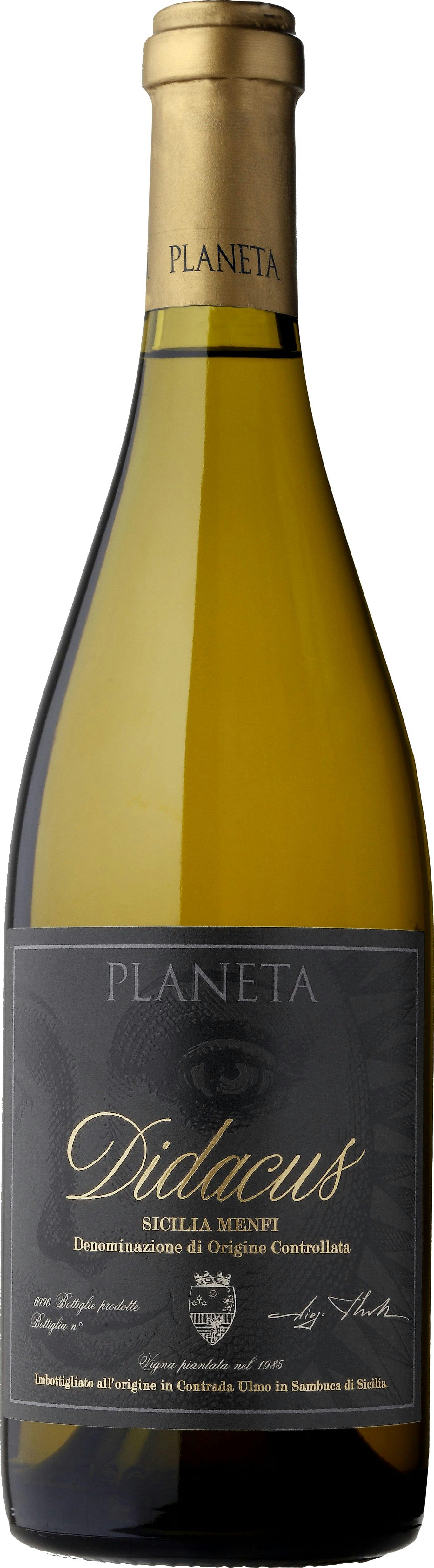 Various Wine White/Golden/Cream Planeta Didacus Chardonnay 2022 75Cl - Pack Of 6