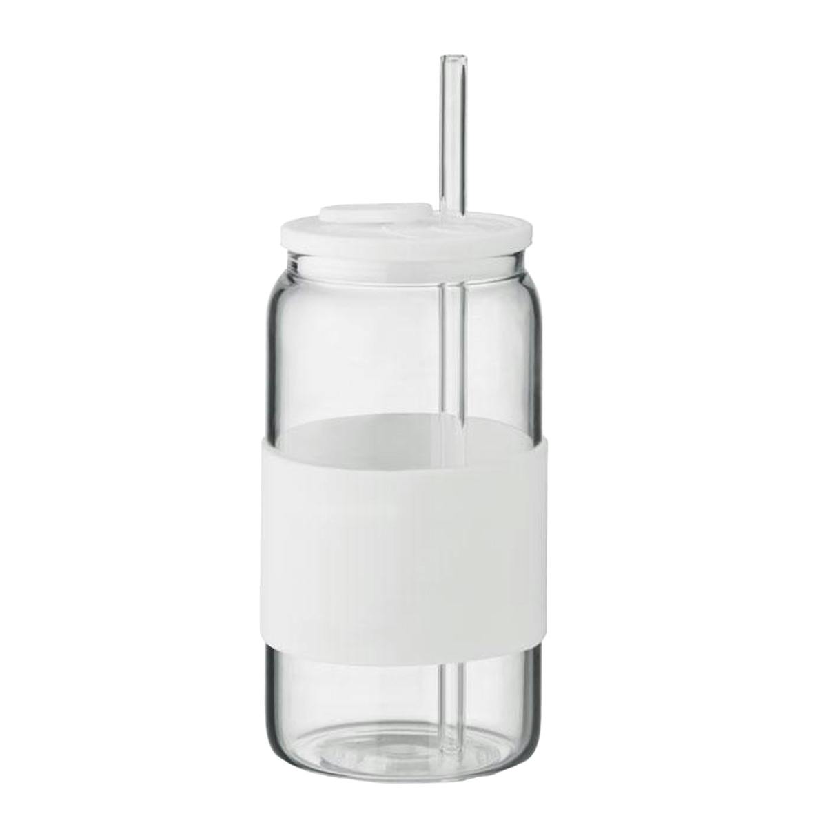 Rackhams White Borosip Borosilicate Glass 550Ml Tumbler - /Transparent - One Size - /Transparent - 100% Mixed