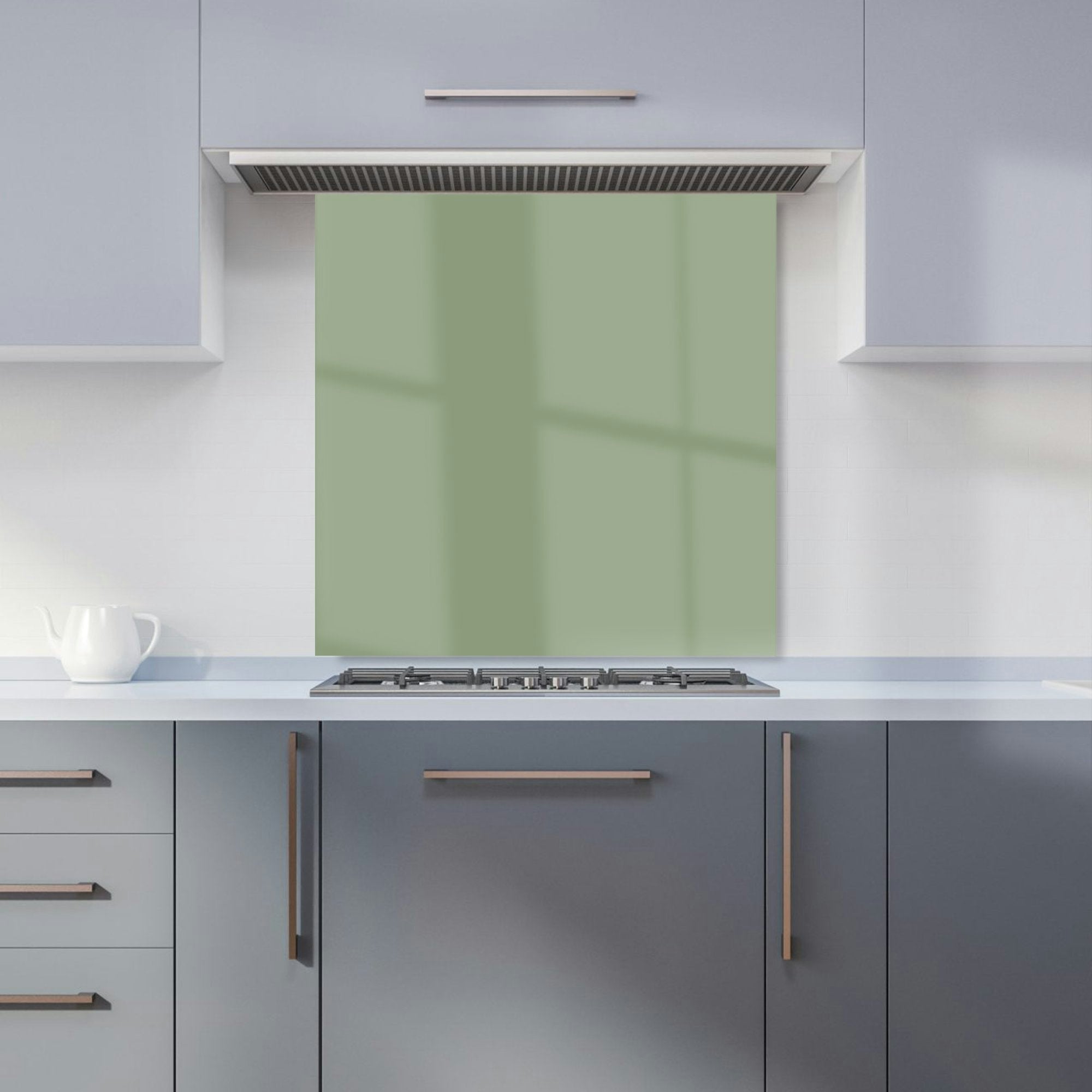 Rackhams Green - Designer Sage Kitchen Splashback - W600mm X H600mm