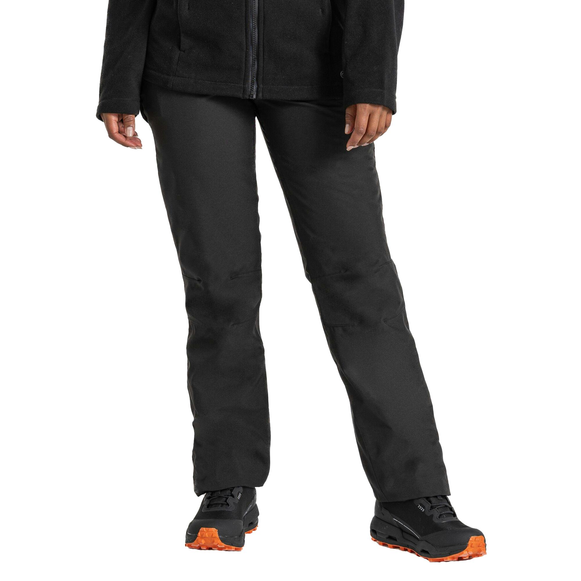 Craghoppers Women's Black Aysgarth Ii Thermal Waterproof Trousers - 16 Uk - 100% Polyester