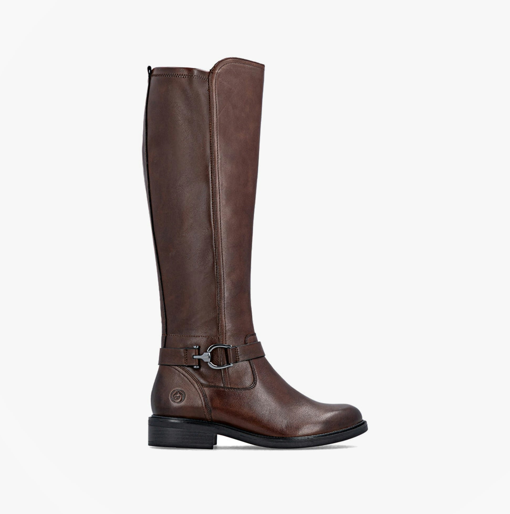 Remonte Women's Brown Leather Tall Knee High Boots - Uk 5 / Eu 38
