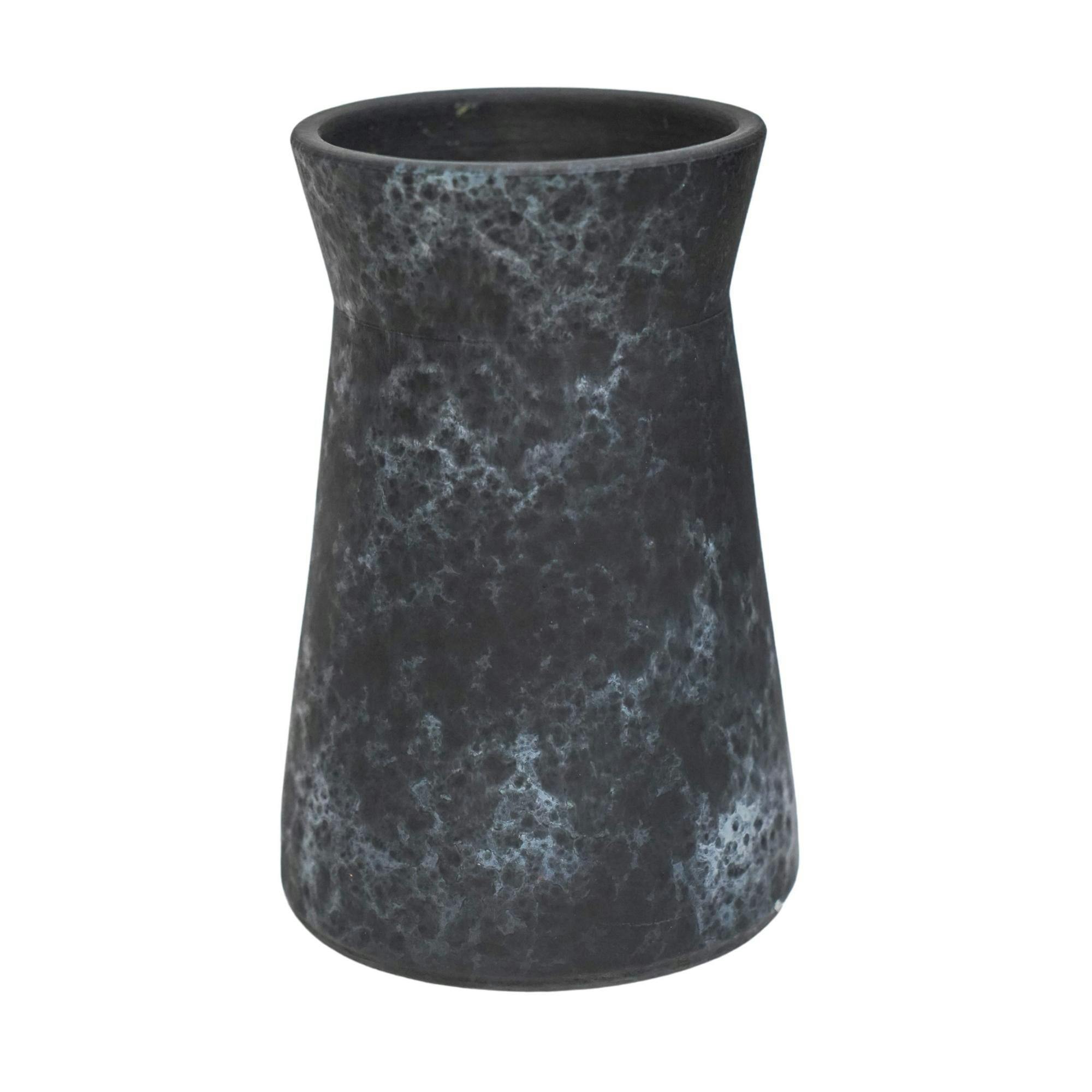 Rackhams Dark Kew Handthrown Vase Basalt - 30Cm