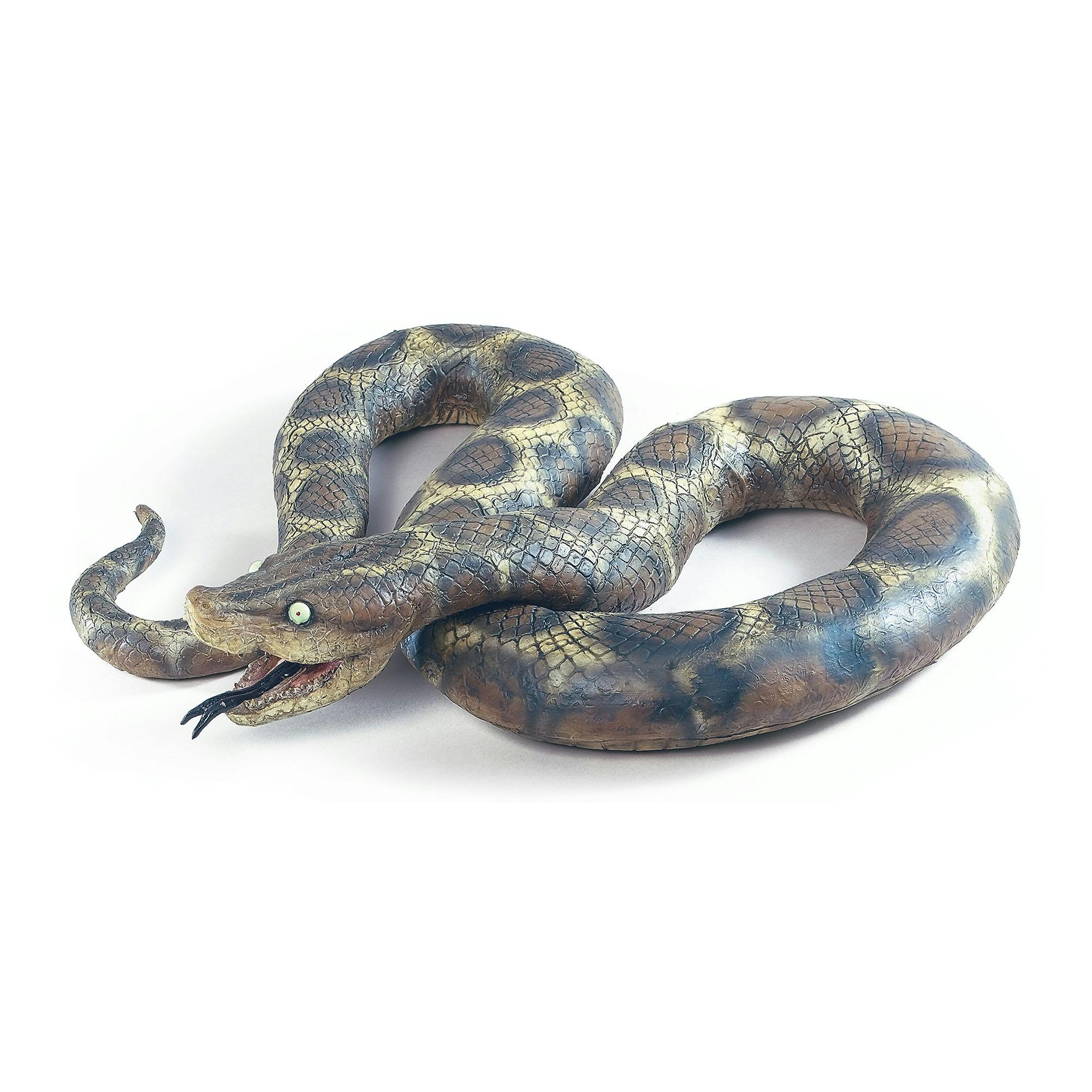 Bristol Novelty Brown Large Rubber Snake - One Size