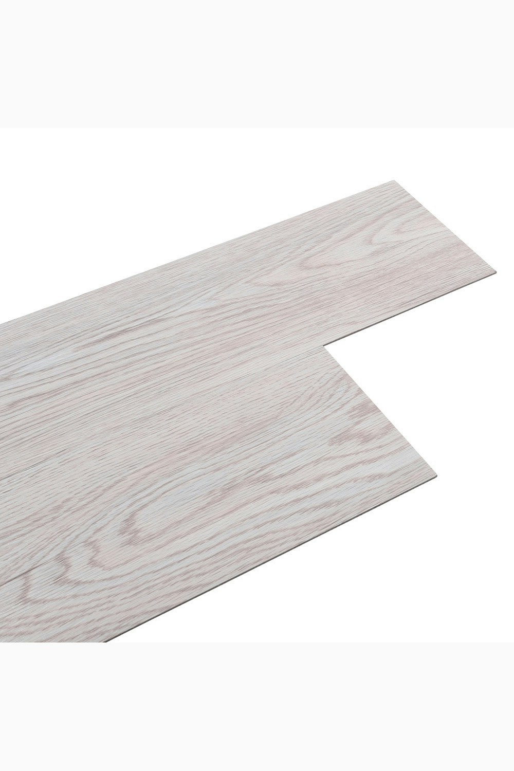 Rackhams Light/Grey 36Pcs Rustic Style Pvc Self-Adhesive Plank Flooring